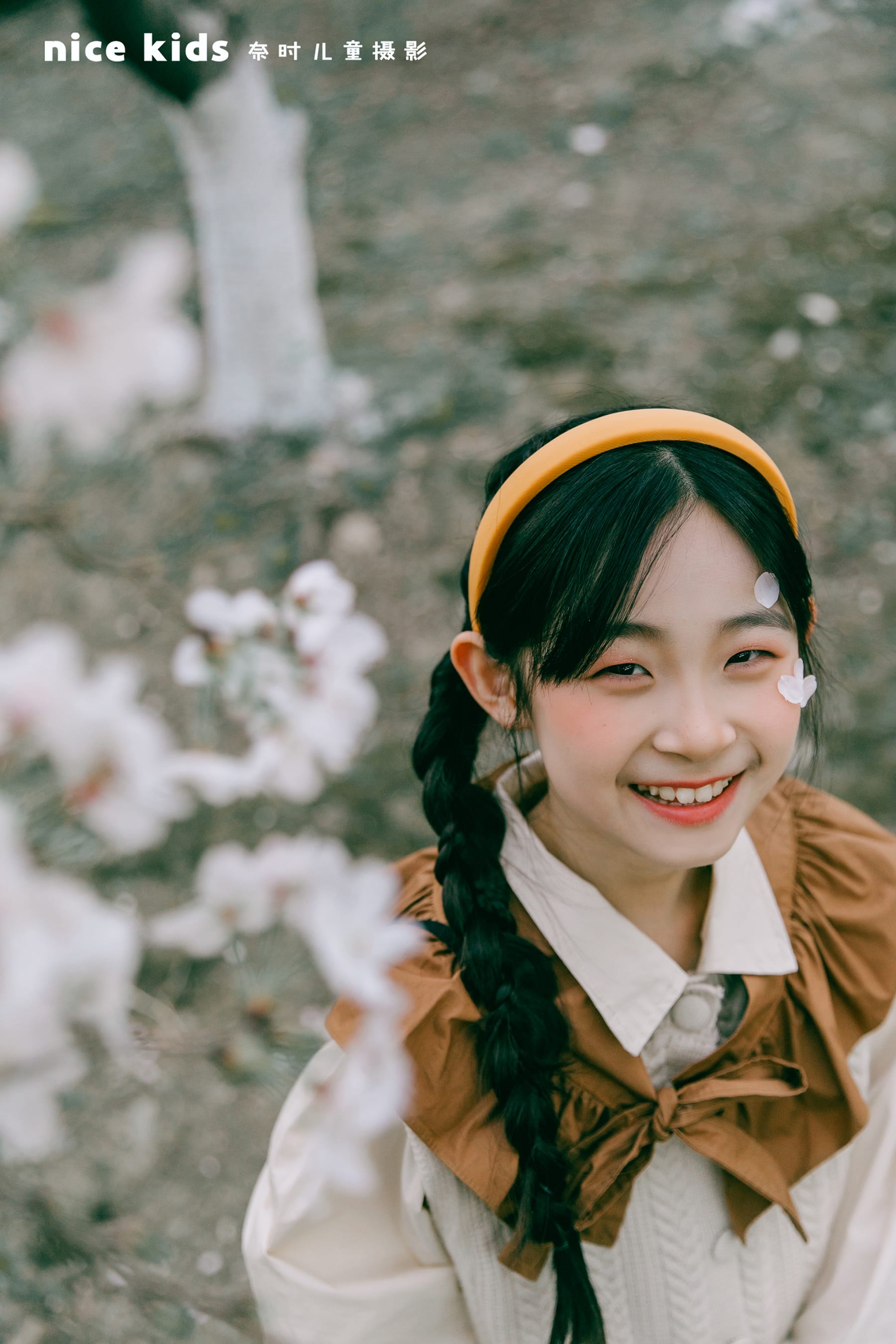 樱花女孩 苏州奈时儿童摄影