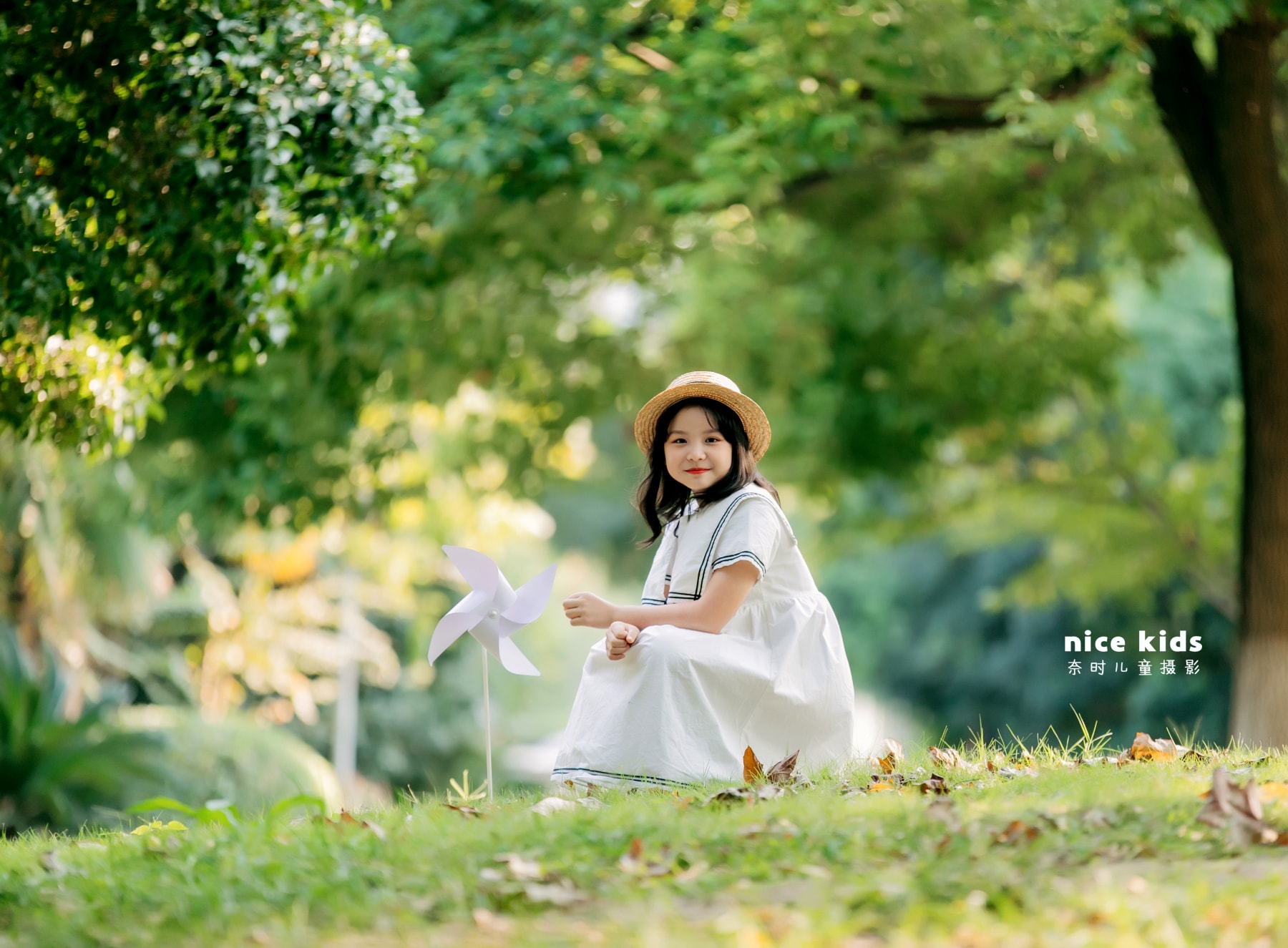 树林清新外景 苏州NICEKIDS奈时儿童摄影
