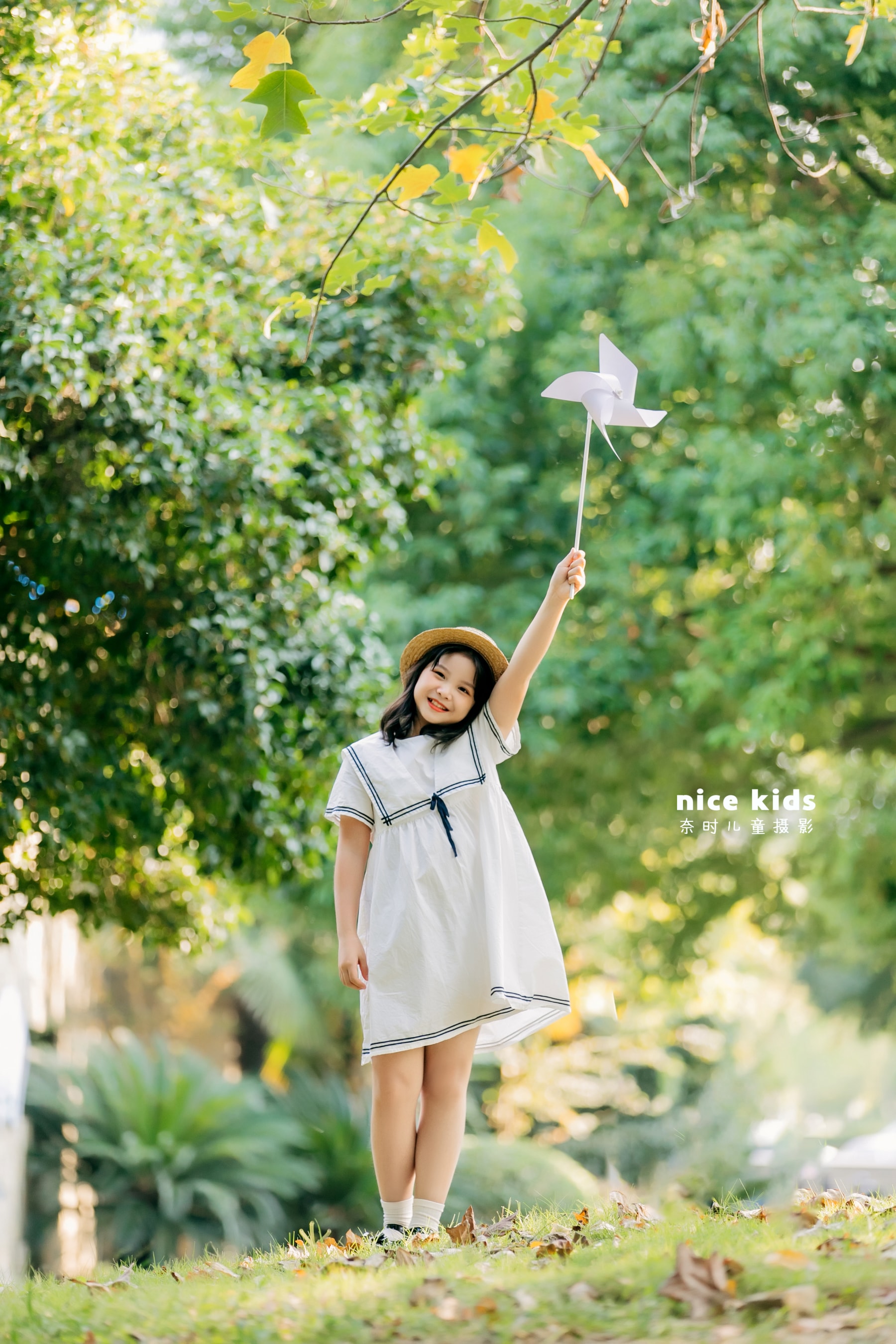 树林清新外景 苏州NICEKIDS奈时儿童摄影