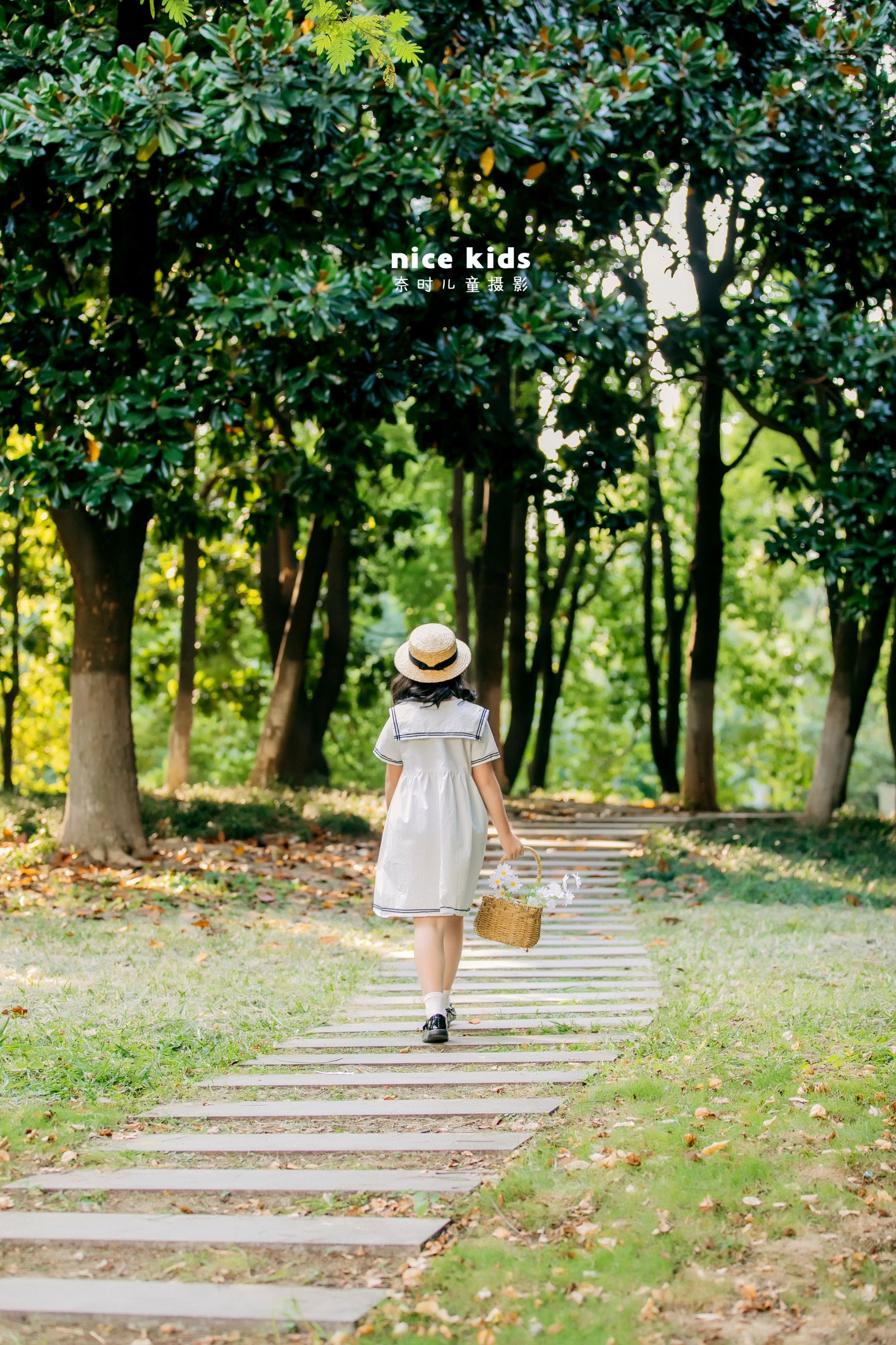 树林清新外景 苏州NICEKIDS奈时儿童摄影