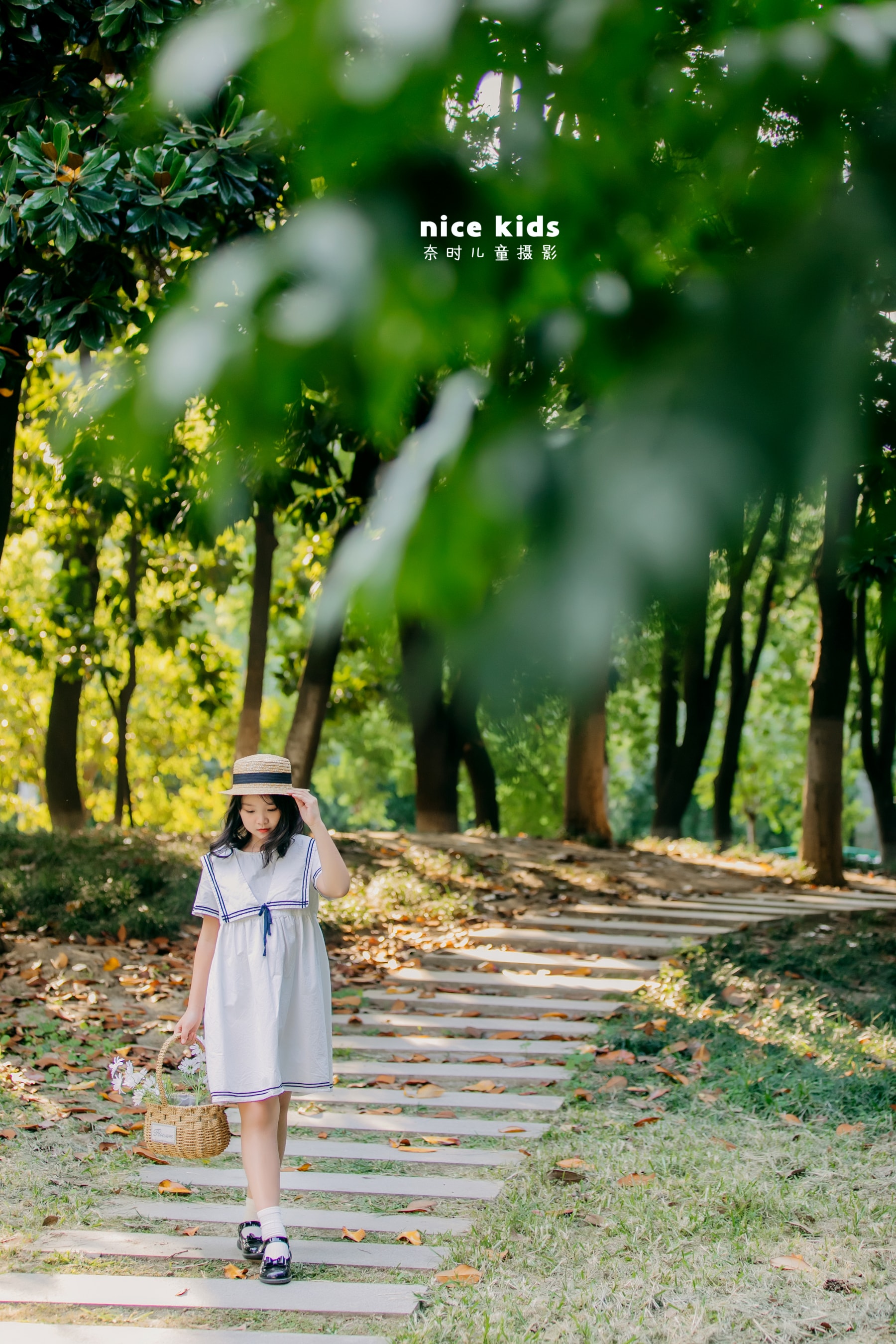 树林清新外景 苏州NICEKIDS奈时儿童摄影