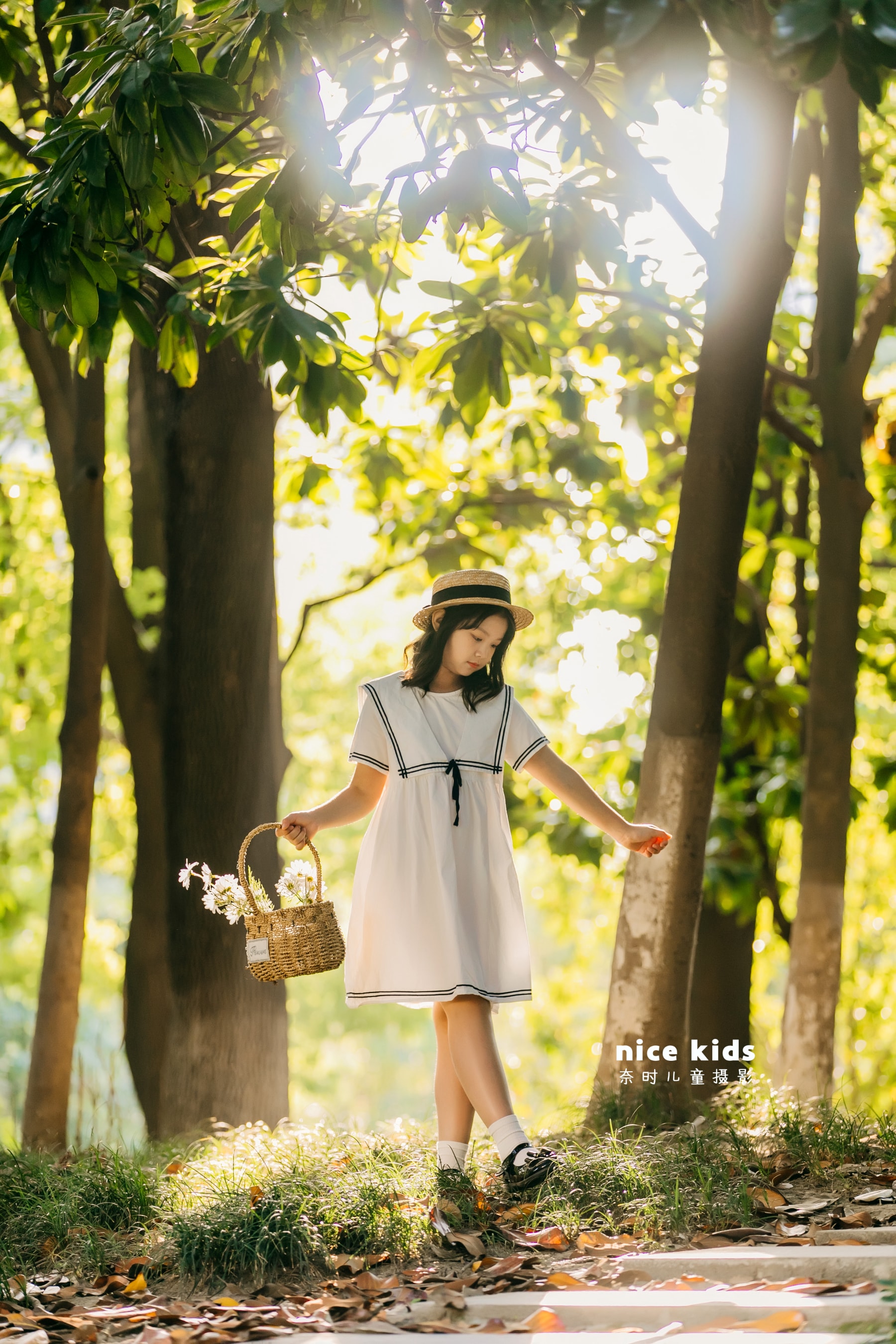 树林清新外景 苏州NICEKIDS奈时儿童摄影
