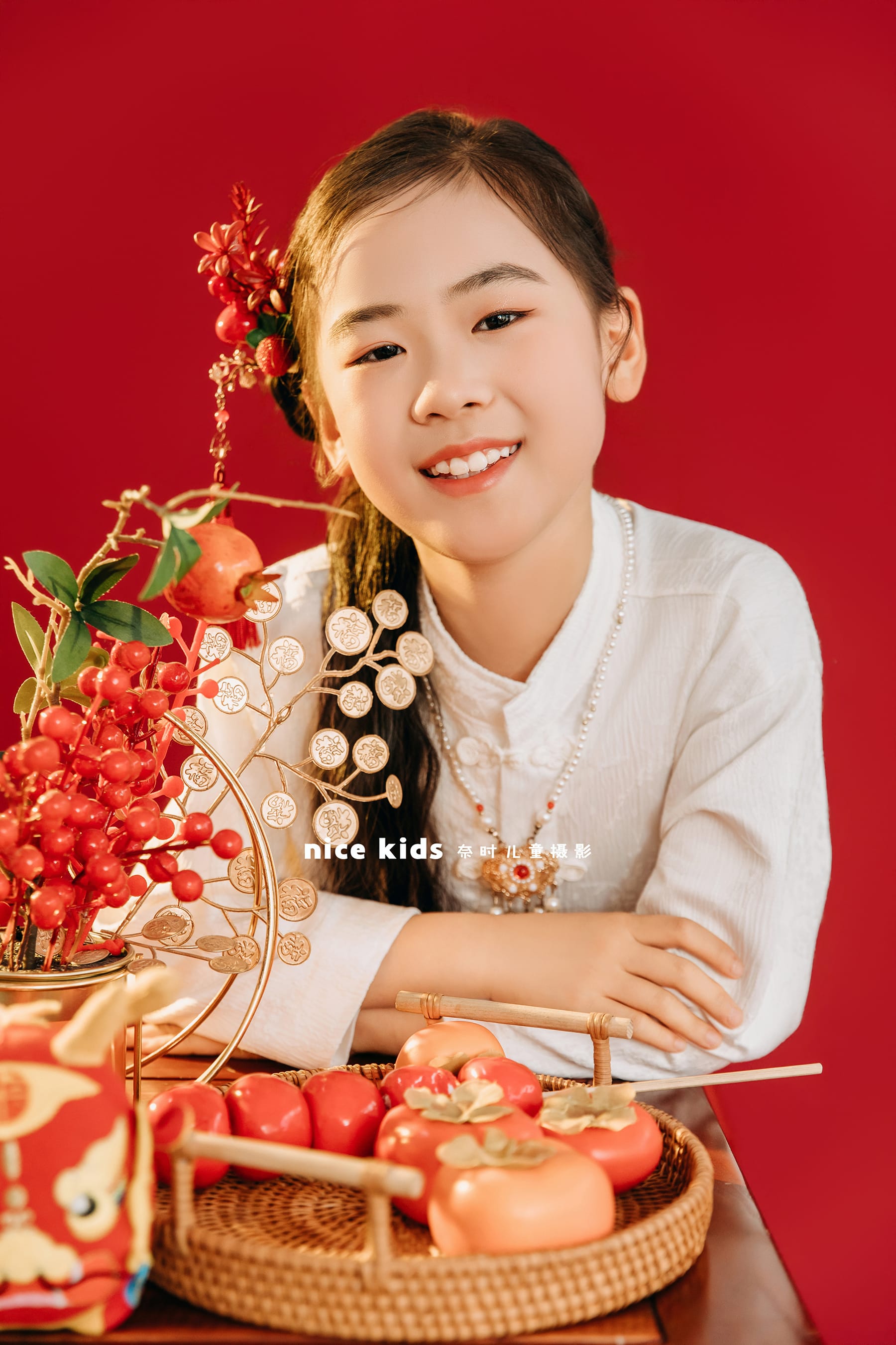 中式马面裙-黑 苏州奈时儿童摄影