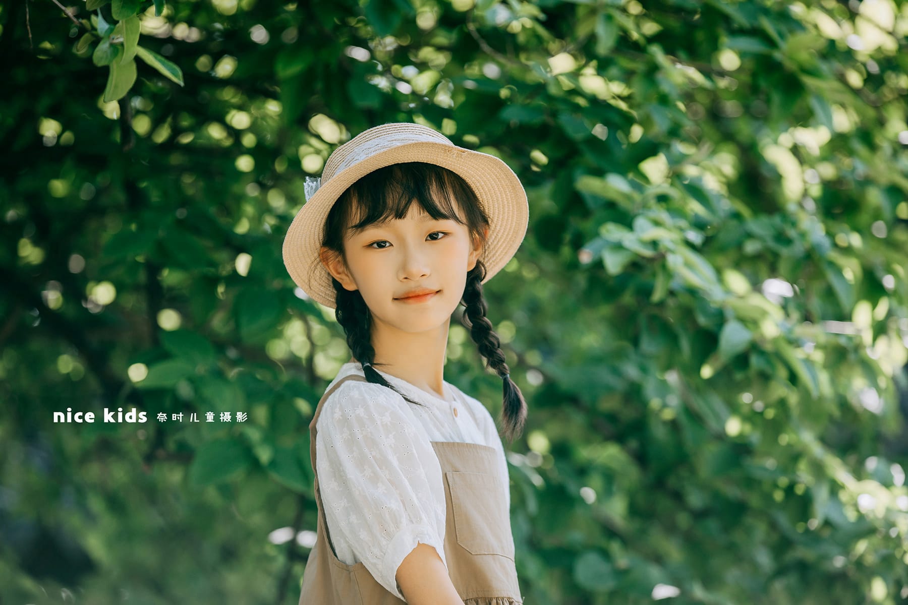 夏日简约小清新户外 苏州奈时儿童摄影