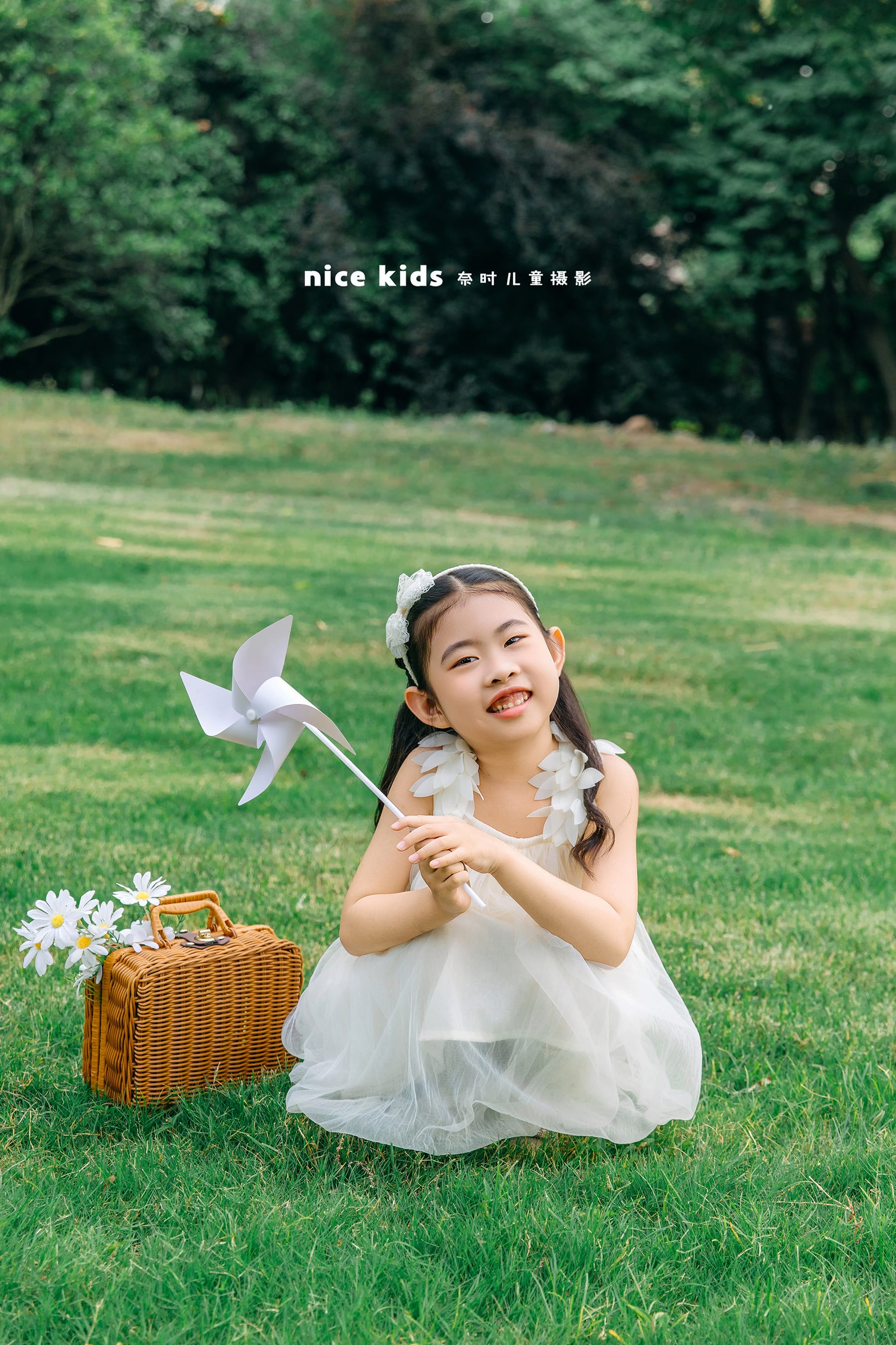 夏日-小白裙 苏州奈时儿童摄影