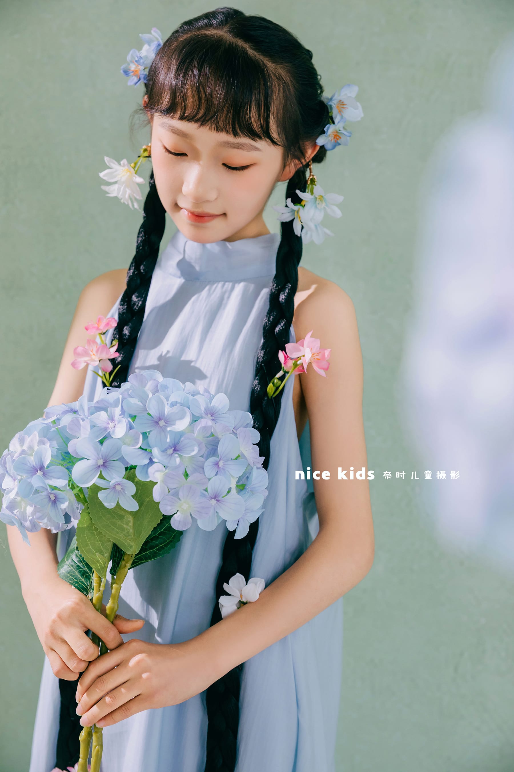 新中式清冷系 苏州奈时儿童摄影