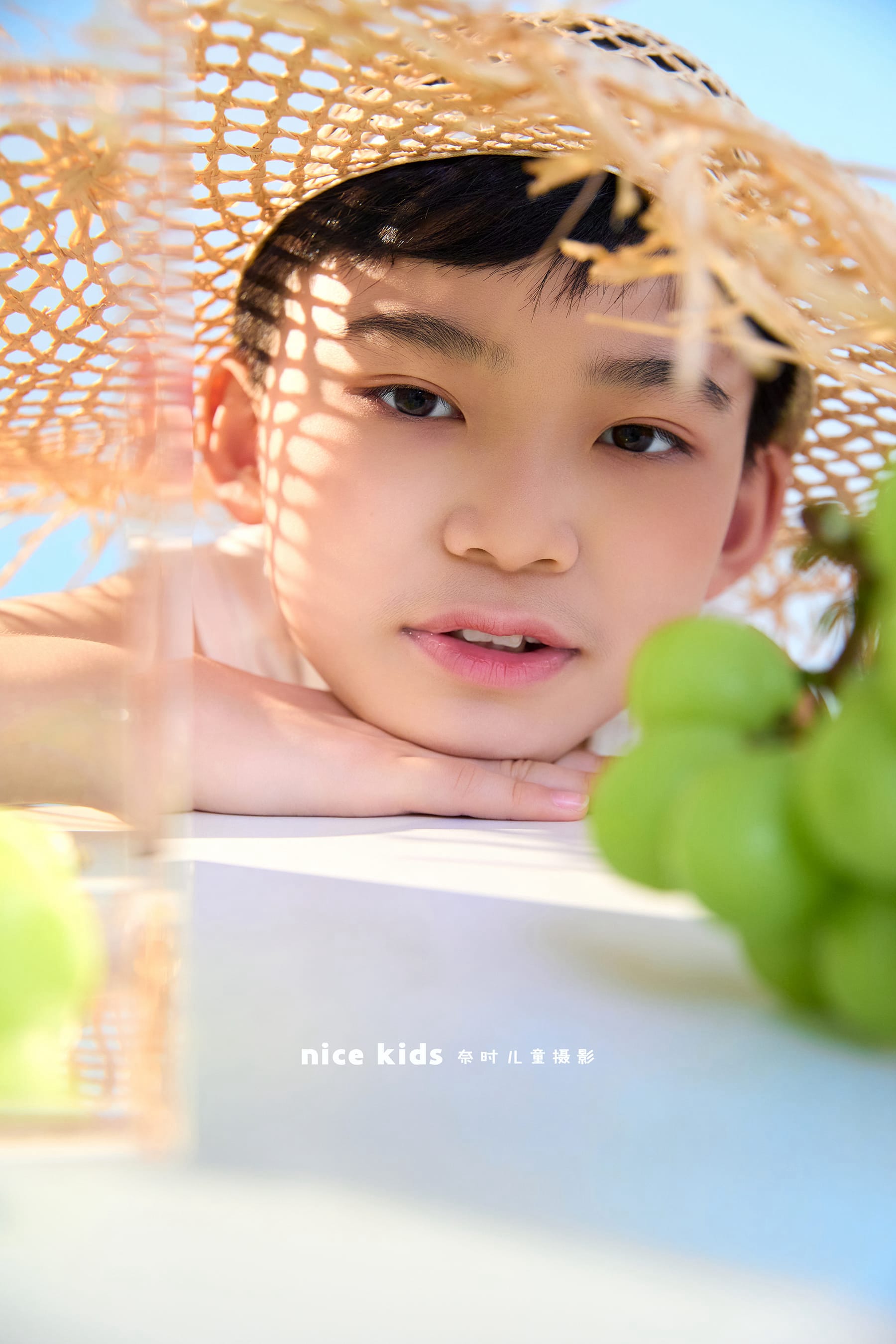葡萄男孩 苏州奈时儿童摄影