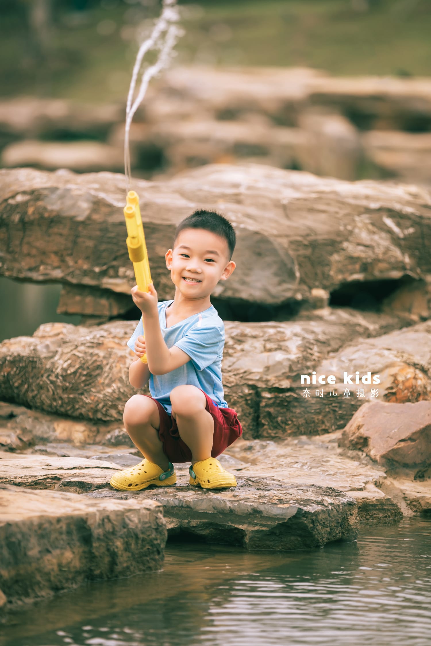 夏日玩水 苏州NICEKIDS奈时儿童摄影