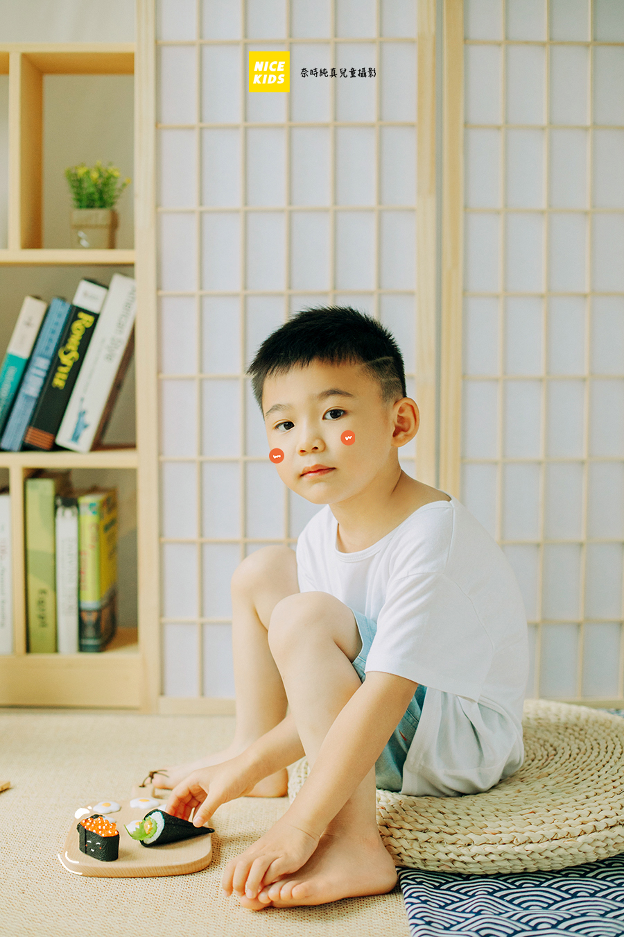 苏州NICEKIDS奈时儿童摄影 日系清新屏风