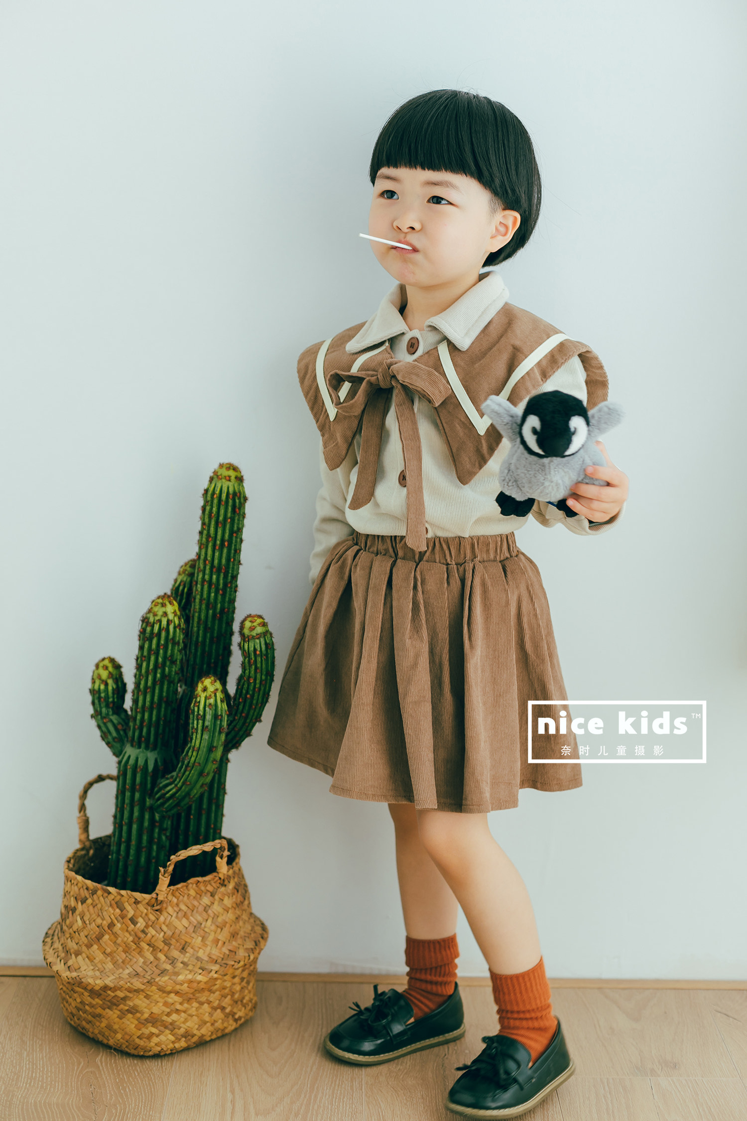 NICE KIDS奈时儿童摄影工作室-日系学院风
