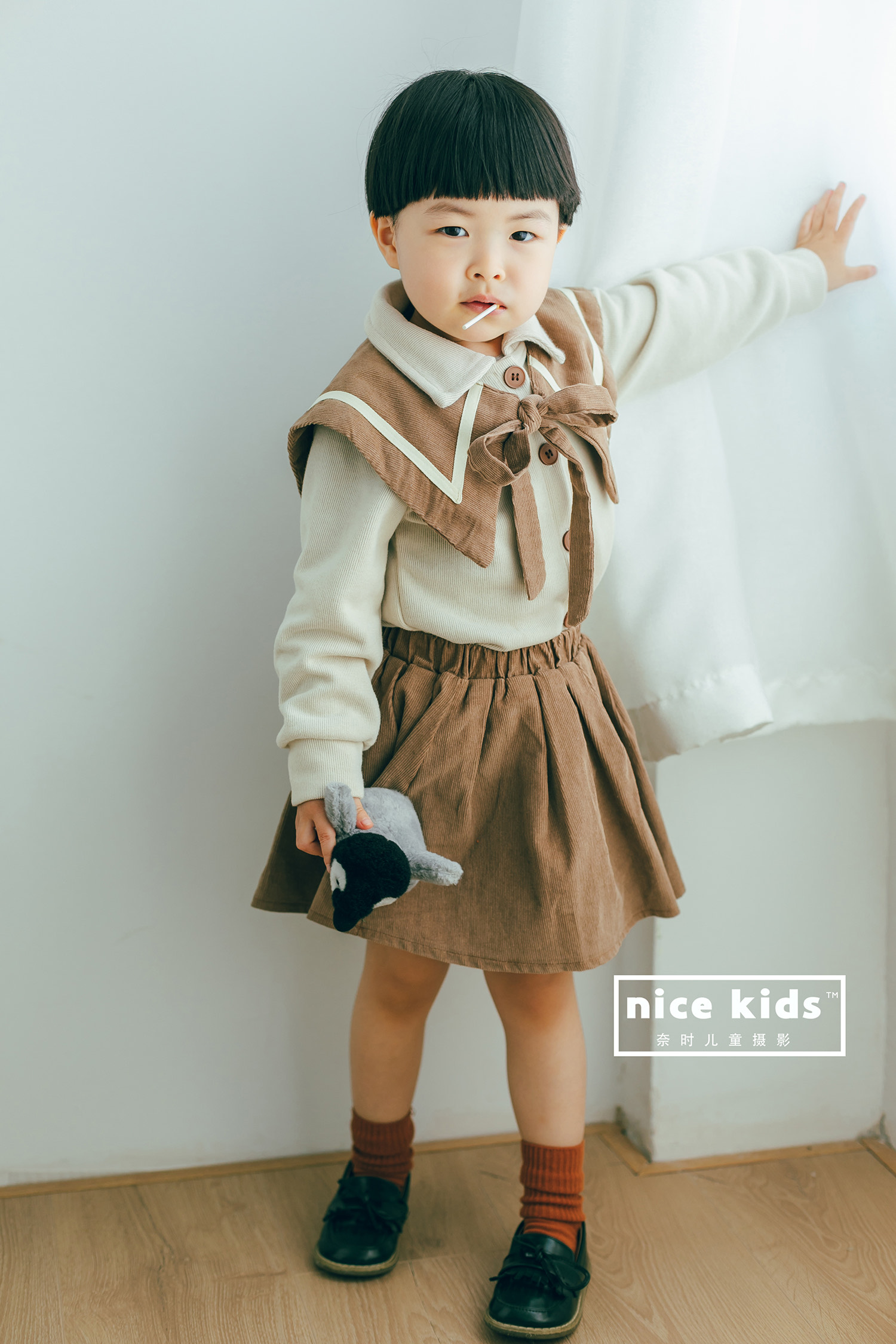 NICE KIDS奈时儿童摄影工作室-日系学院风