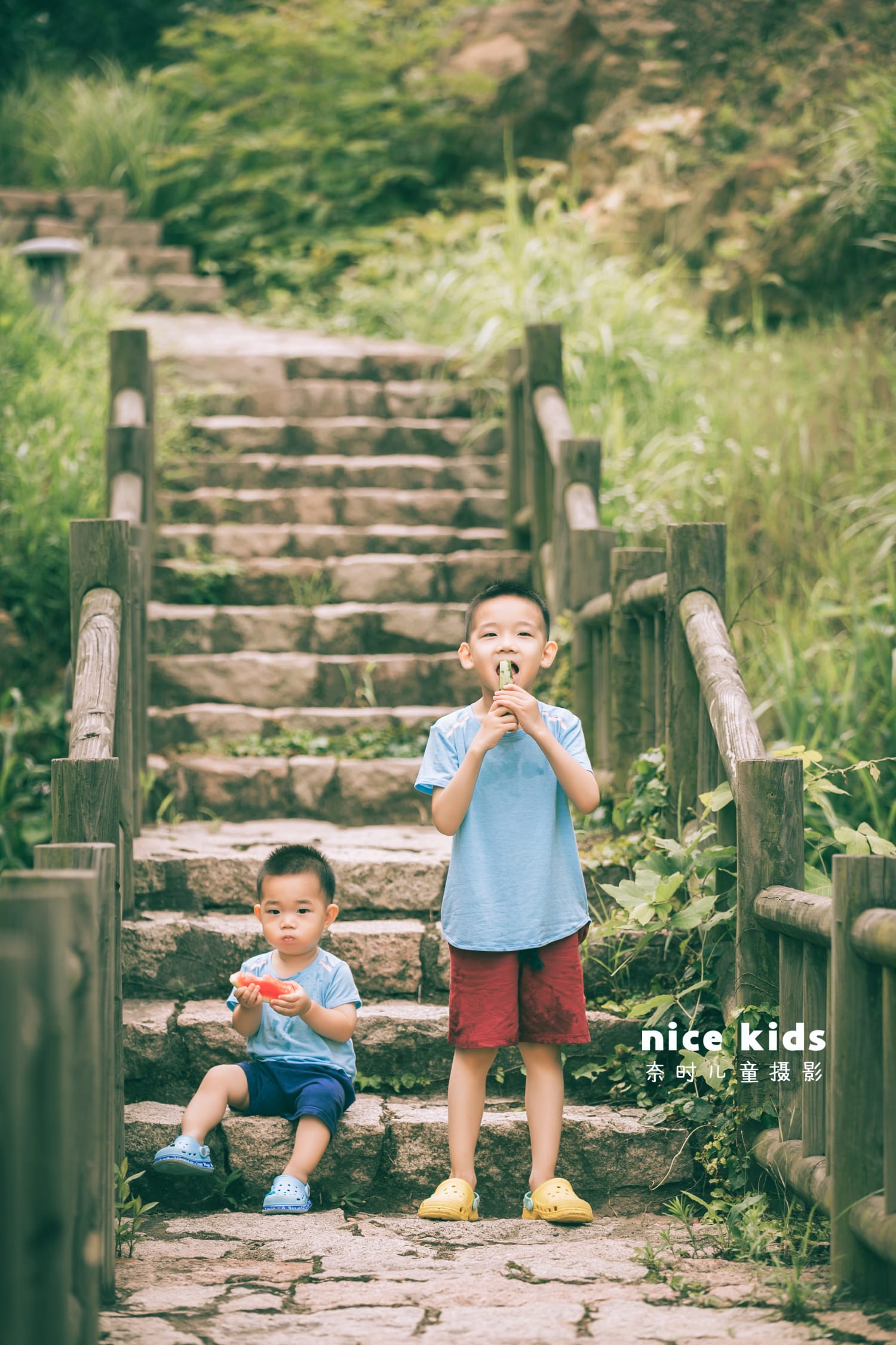 炎夏来片甜甜的西瓜吧 苏州NICEKIDS奈时儿童摄影