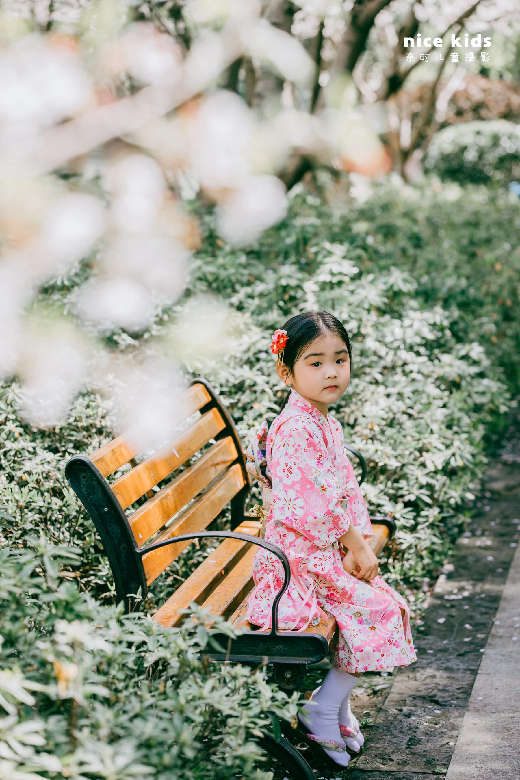 如此浪漫の樱花 苏州NICEKIDS奈时儿童摄影
