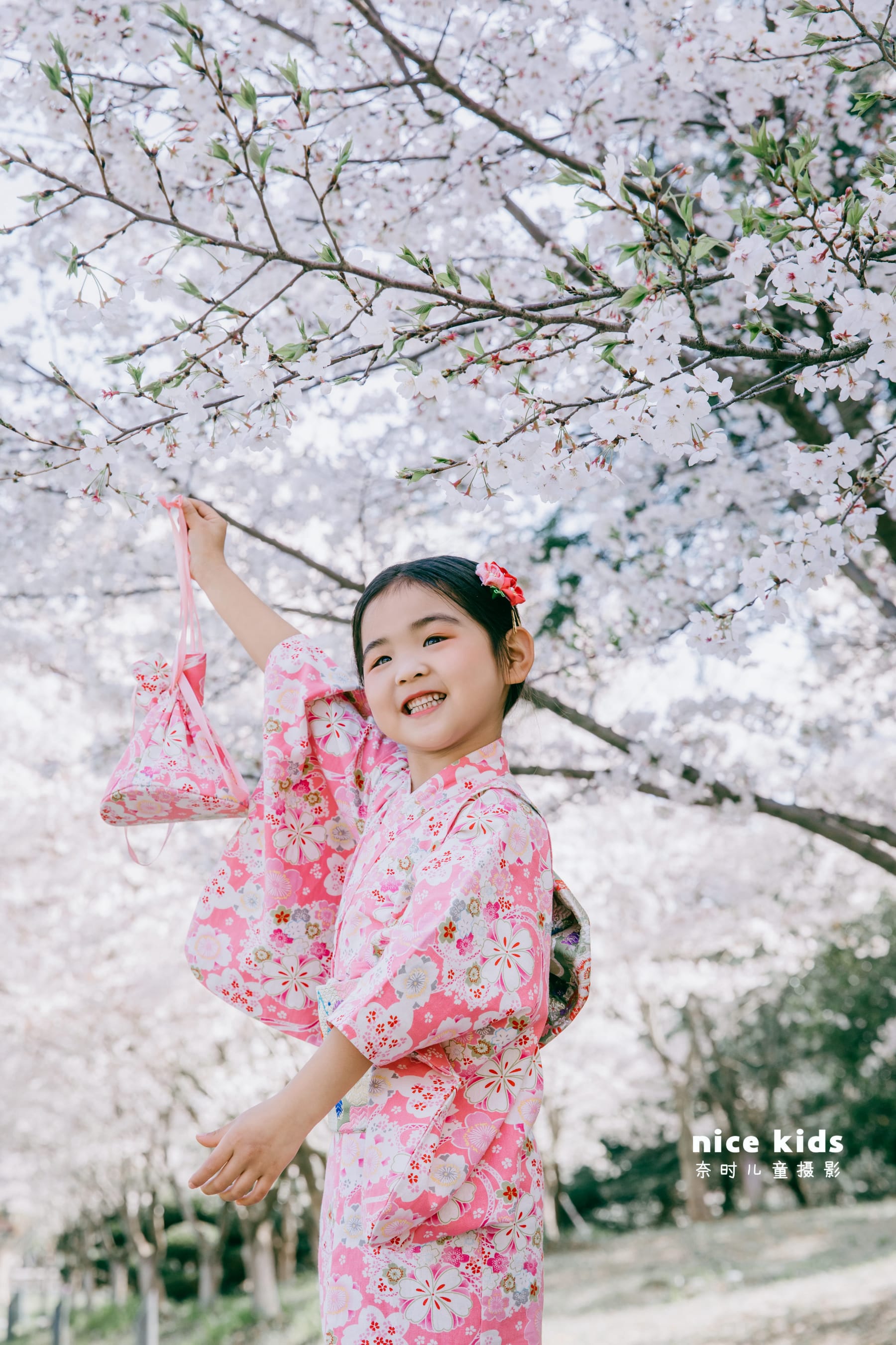 如此浪漫の樱花 苏州NICEKIDS奈时儿童摄影