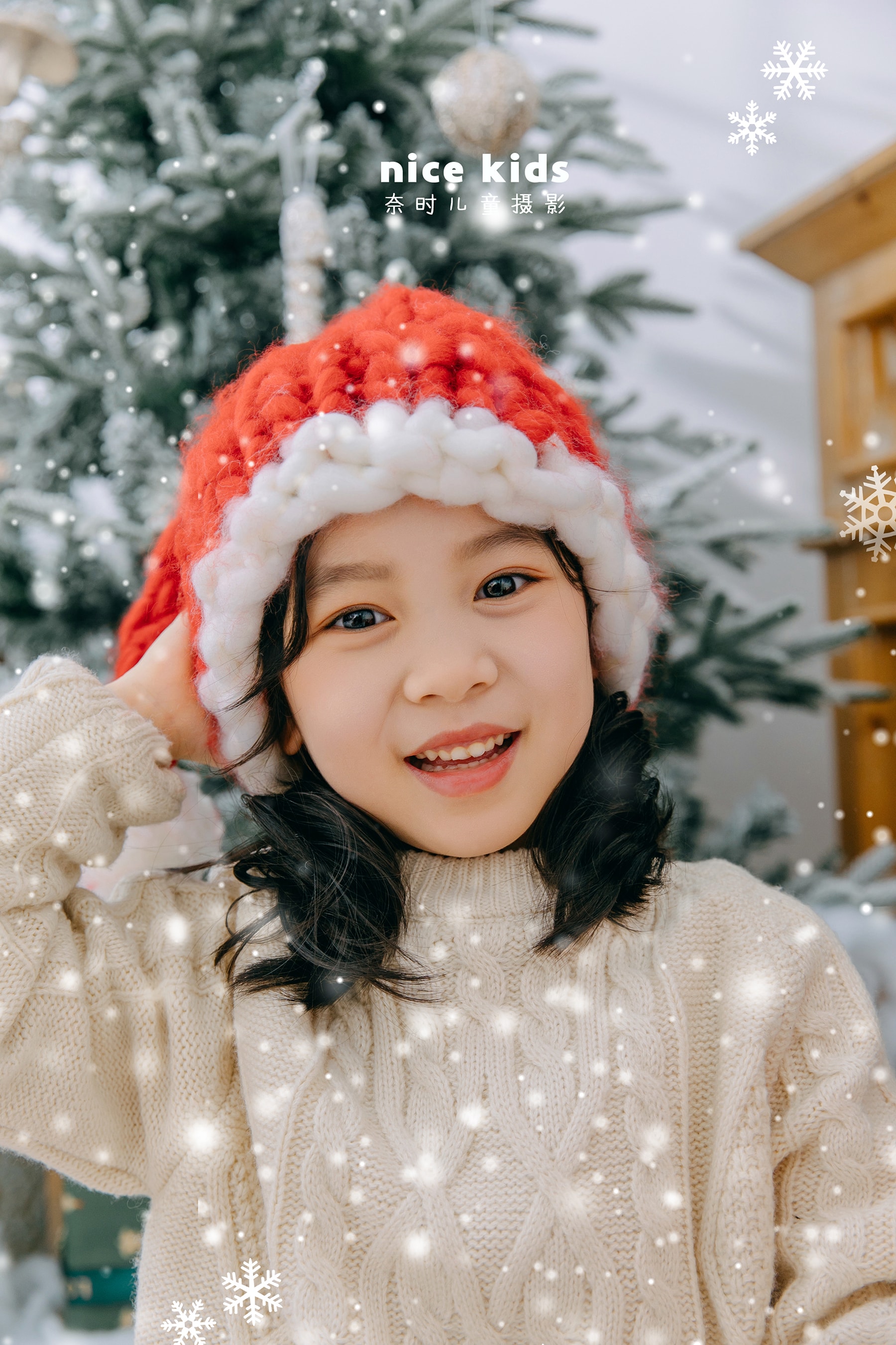 绿色圣诞 NICEKIDS苏州奈时儿童摄影