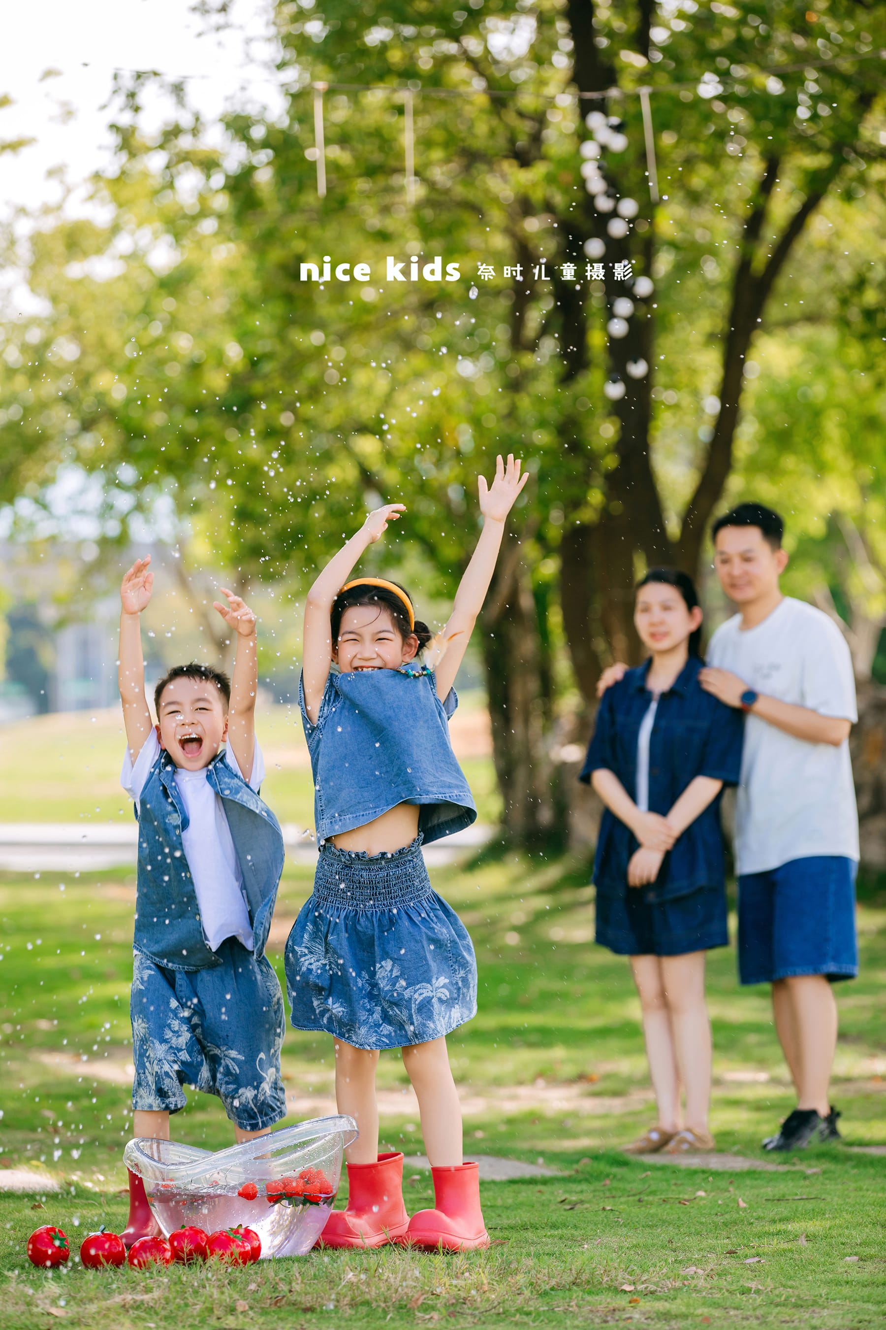 夏日户外玩水纪实-双宝 苏州奈时儿童摄影