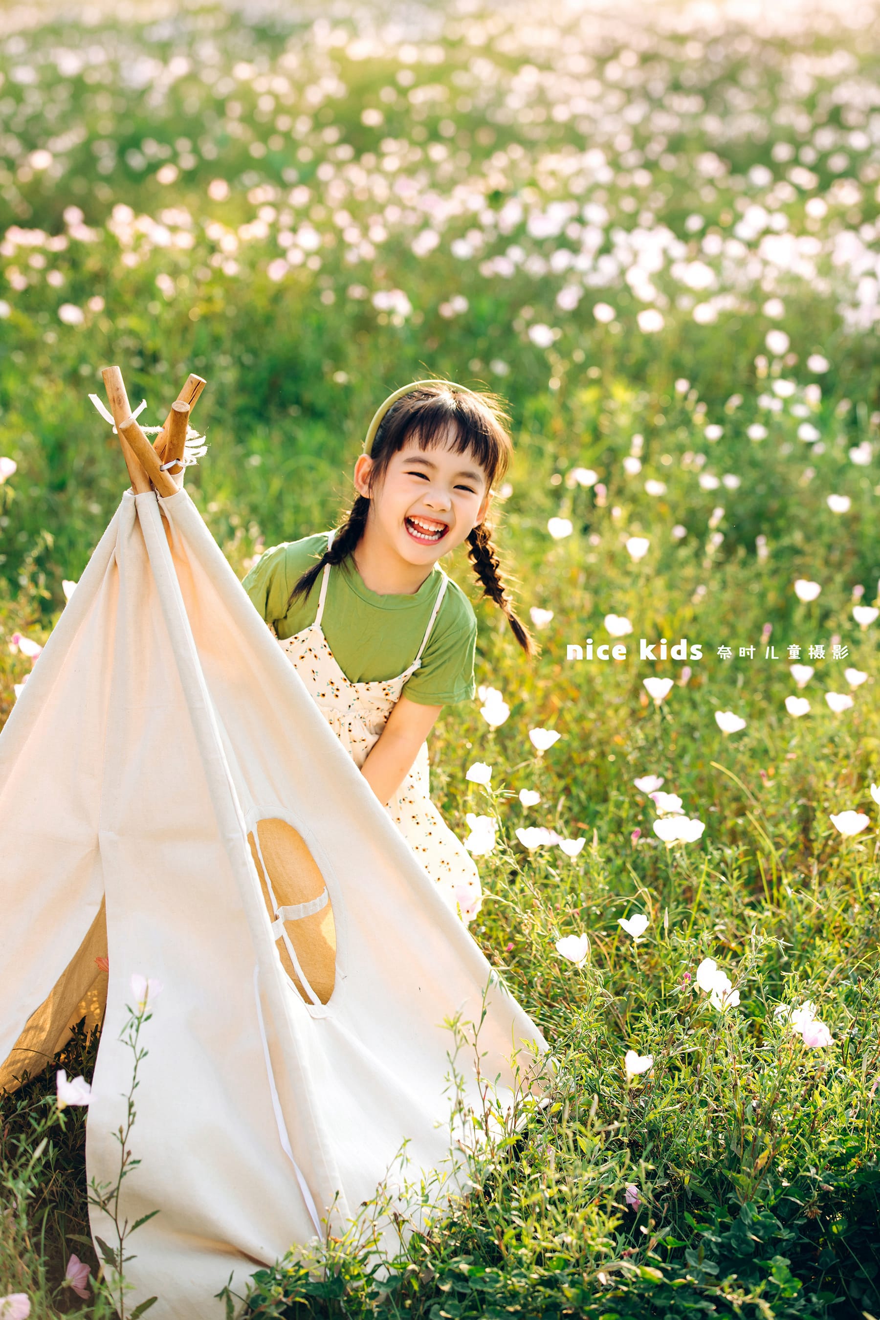 夏日户外-月见草iii 苏州奈时儿童摄影