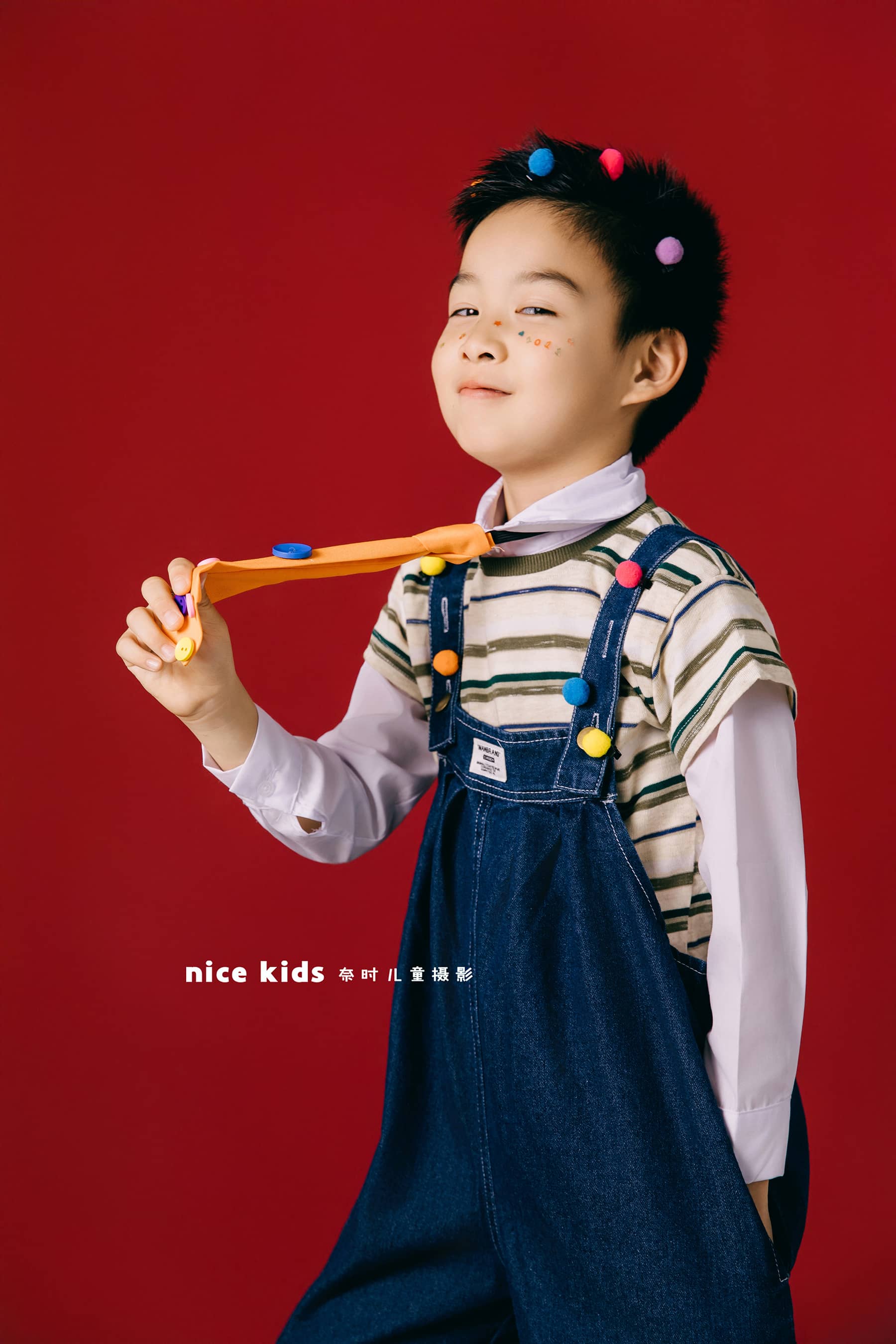 生日撞色系 苏州奈时儿童摄影