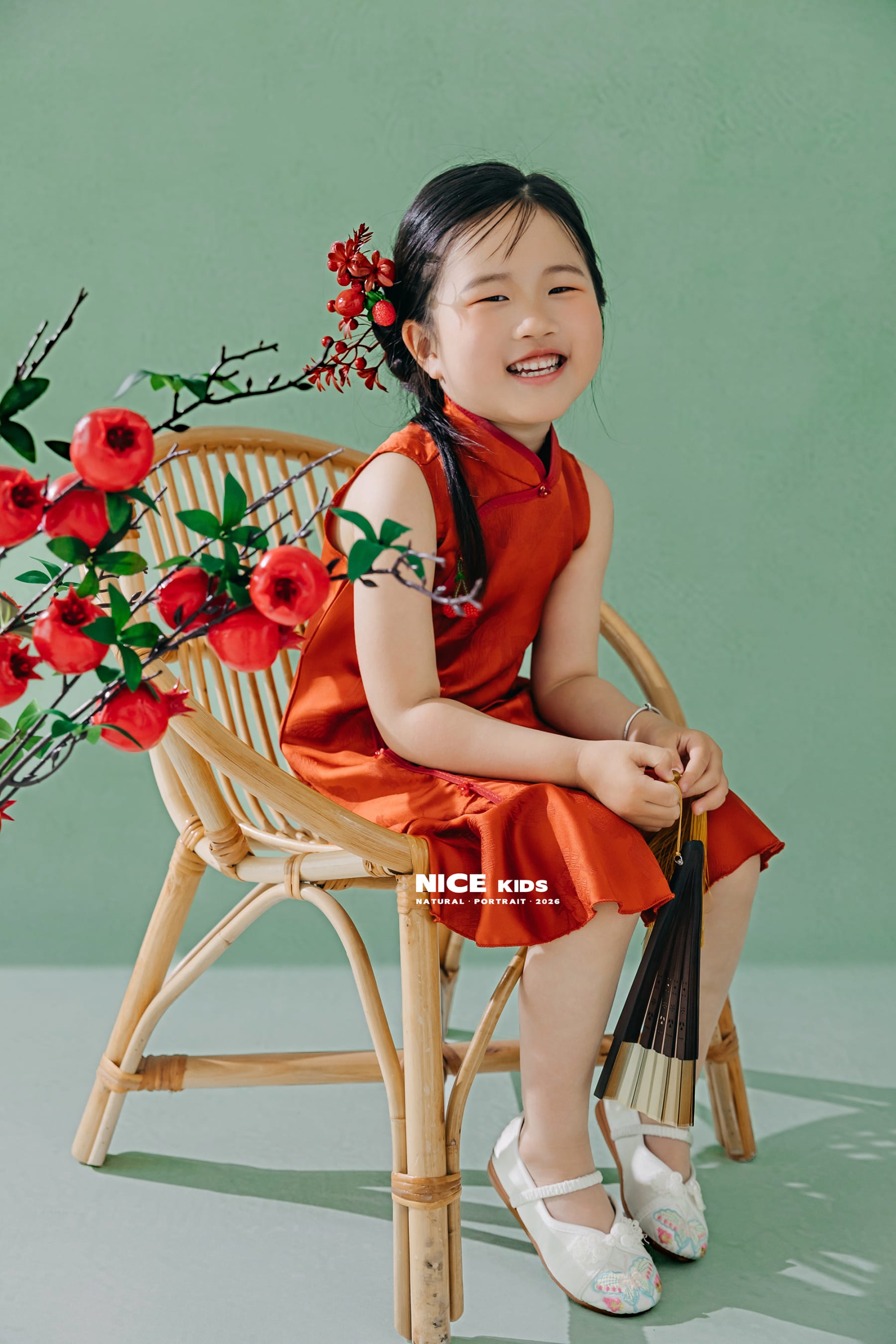 2026新中式国风儿童旗袍 苏州奈时儿童摄影