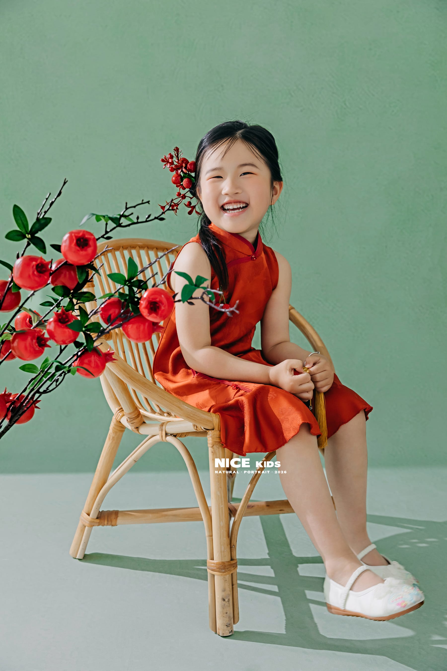 2026新中式国风儿童旗袍 苏州奈时儿童摄影