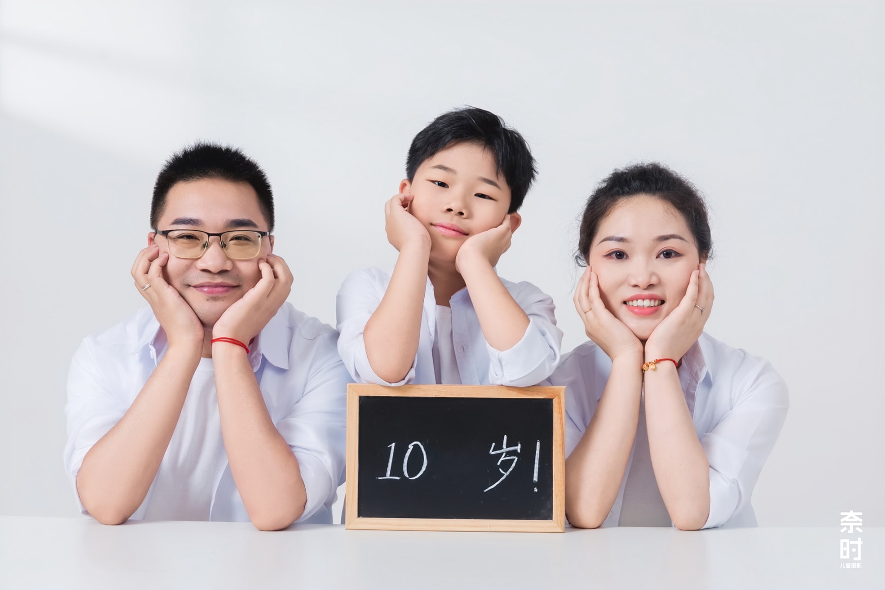 白衬衫-全家福 苏州奈时儿童摄影