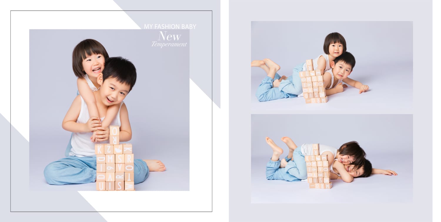 苏州NICEKIDS奈时儿童摄影 二宝合影