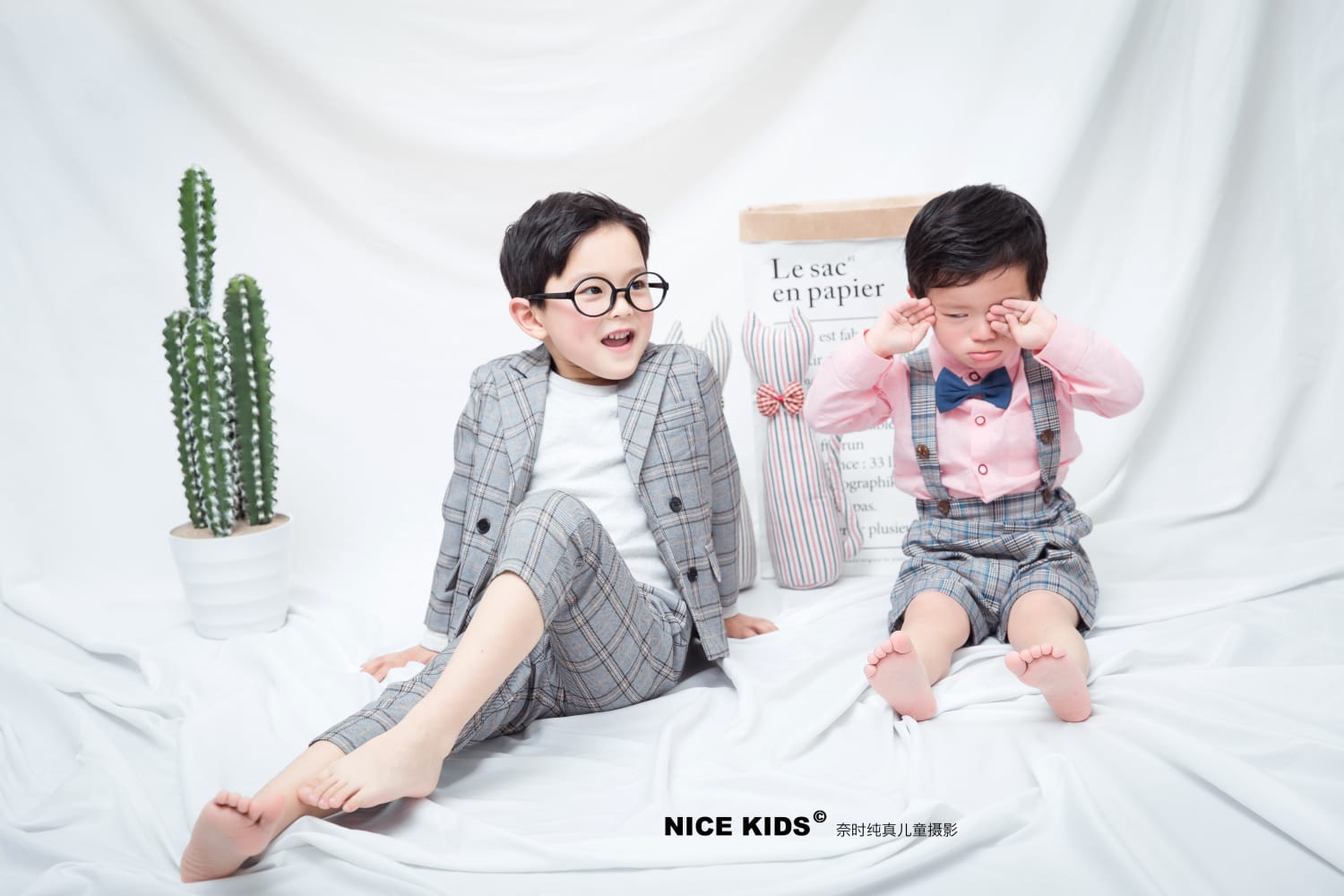 苏州NICEKIDS奈时儿童摄影 二宝合影