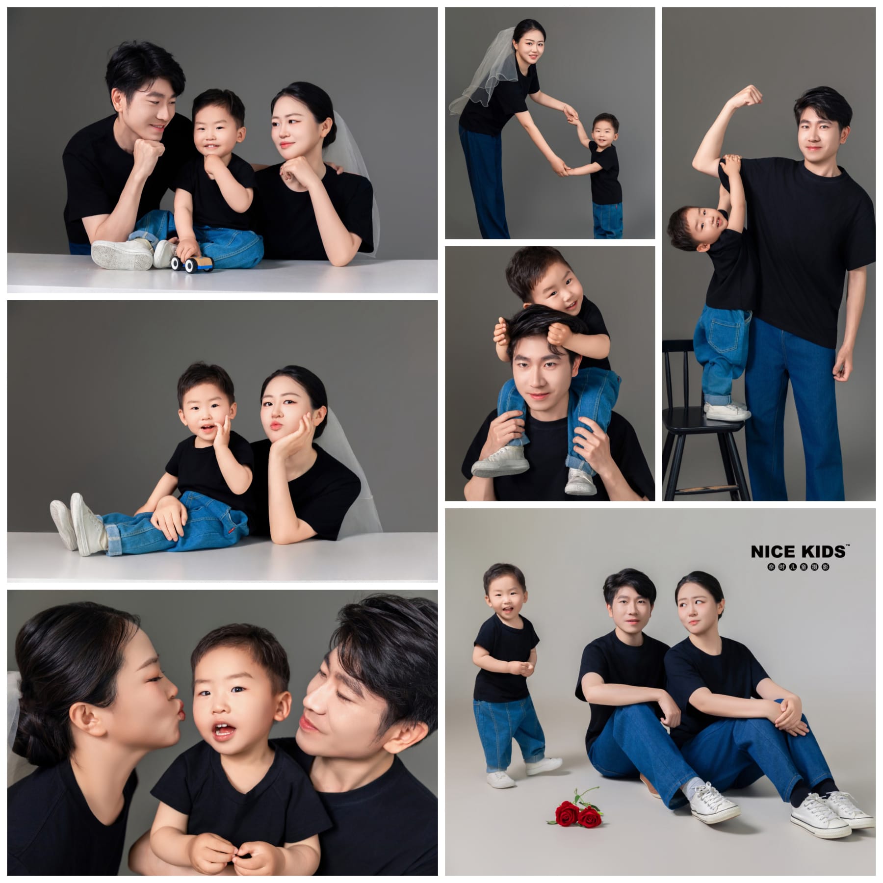 苏州NICEKIDS奈时儿童摄影 亲子全家福