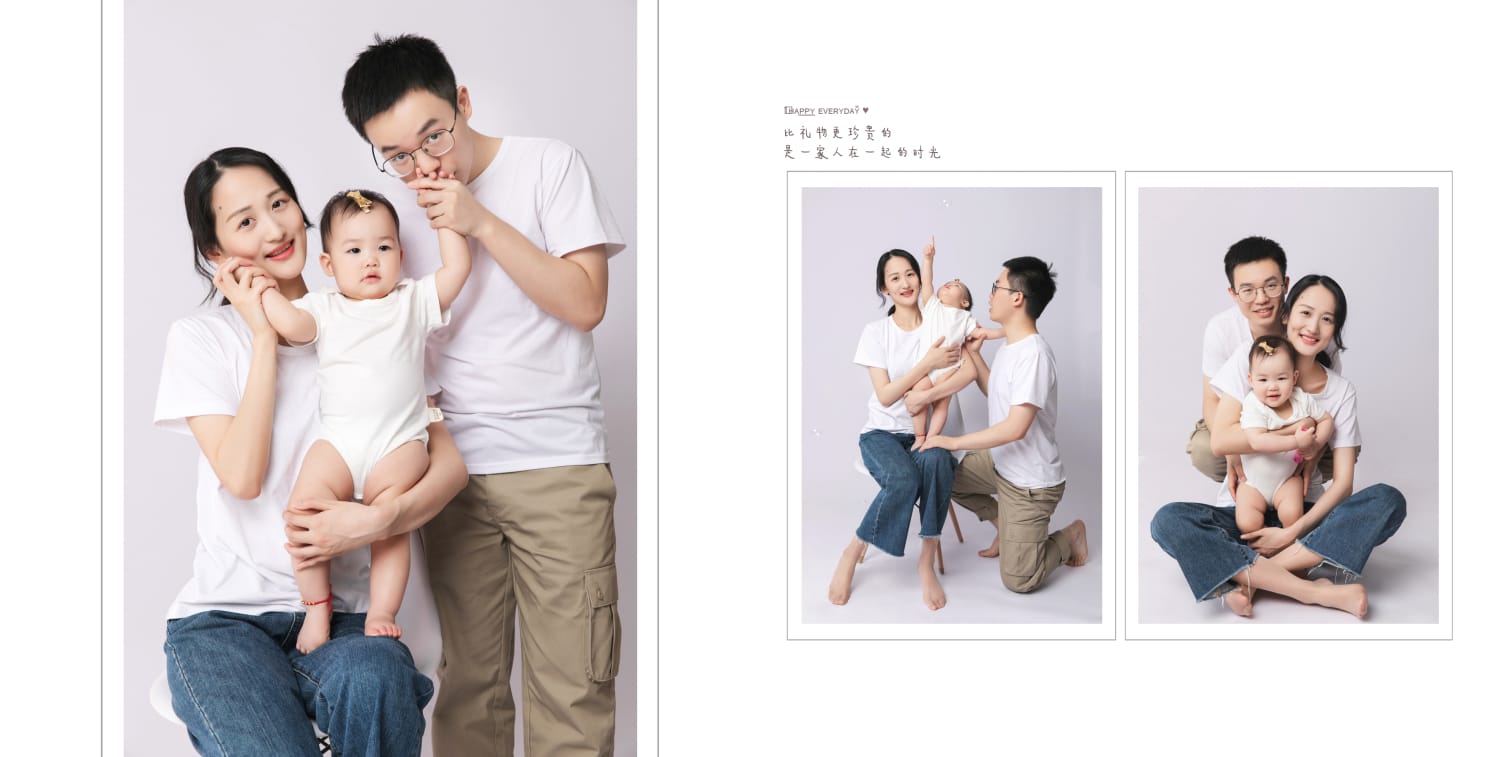 苏州NICEKIDS奈时儿童摄影 亲子全家福