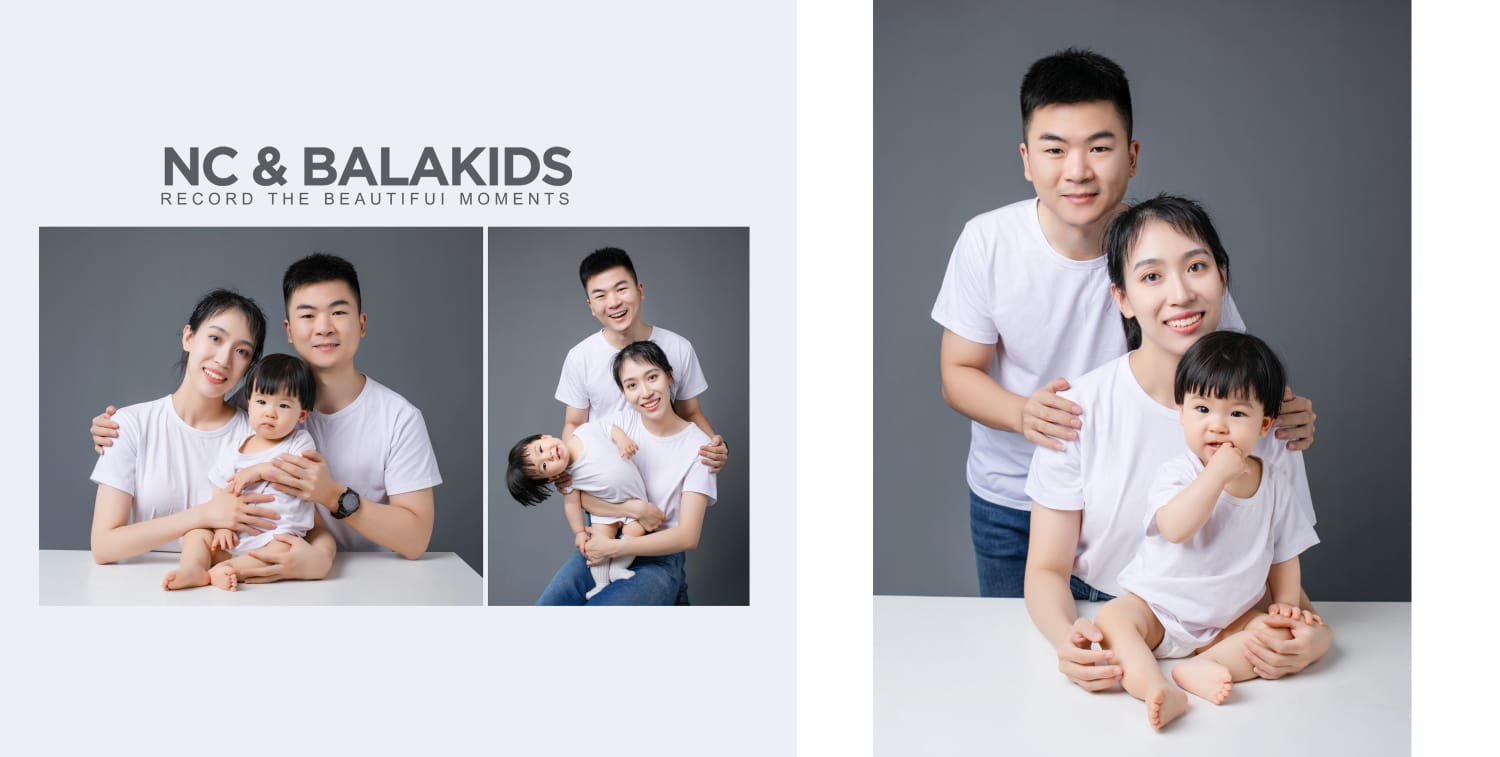 苏州NICEKIDS奈时儿童摄影 亲子全家福