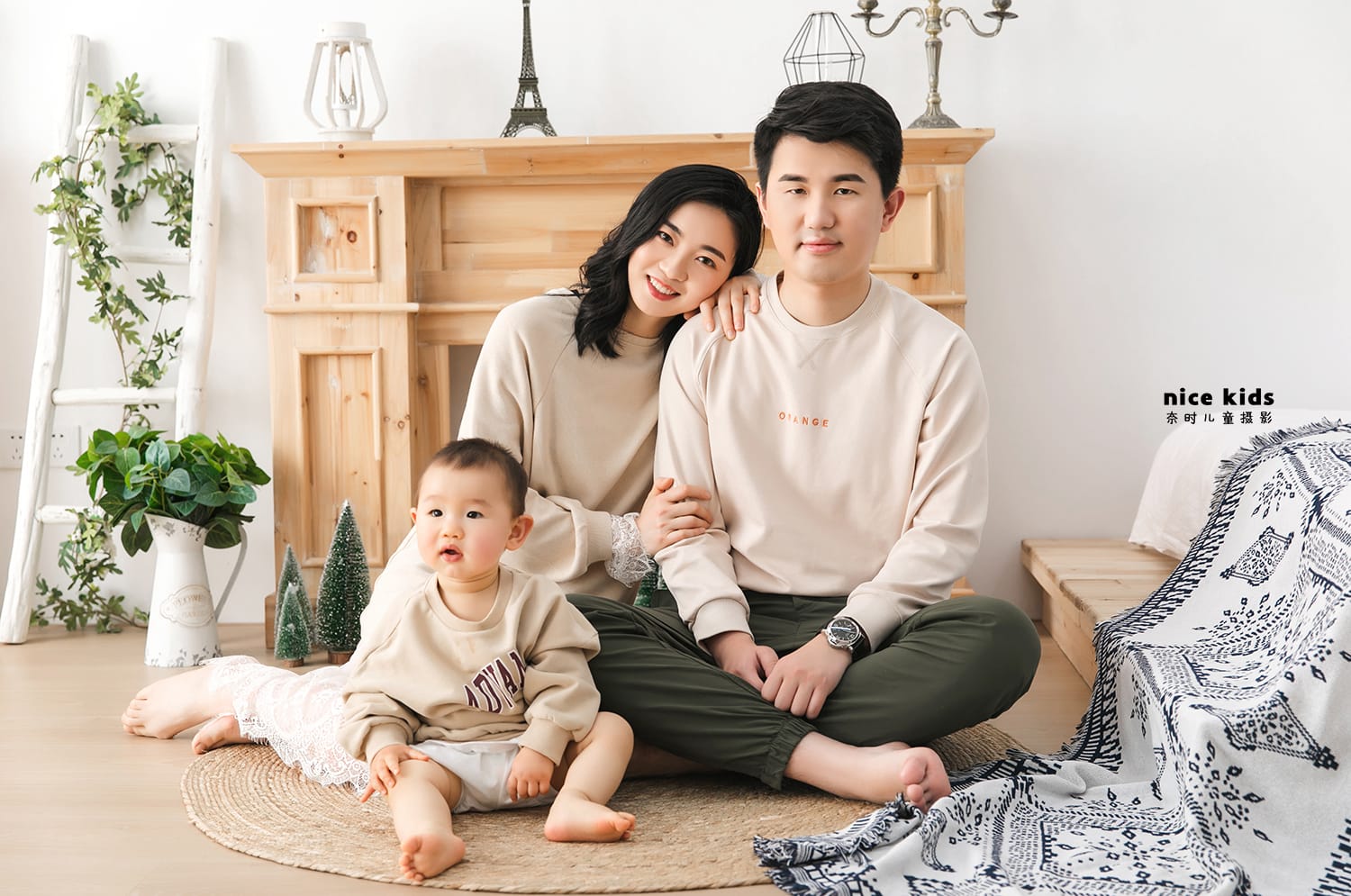 苏州NICEKIDS奈时儿童摄影 亲子全家福