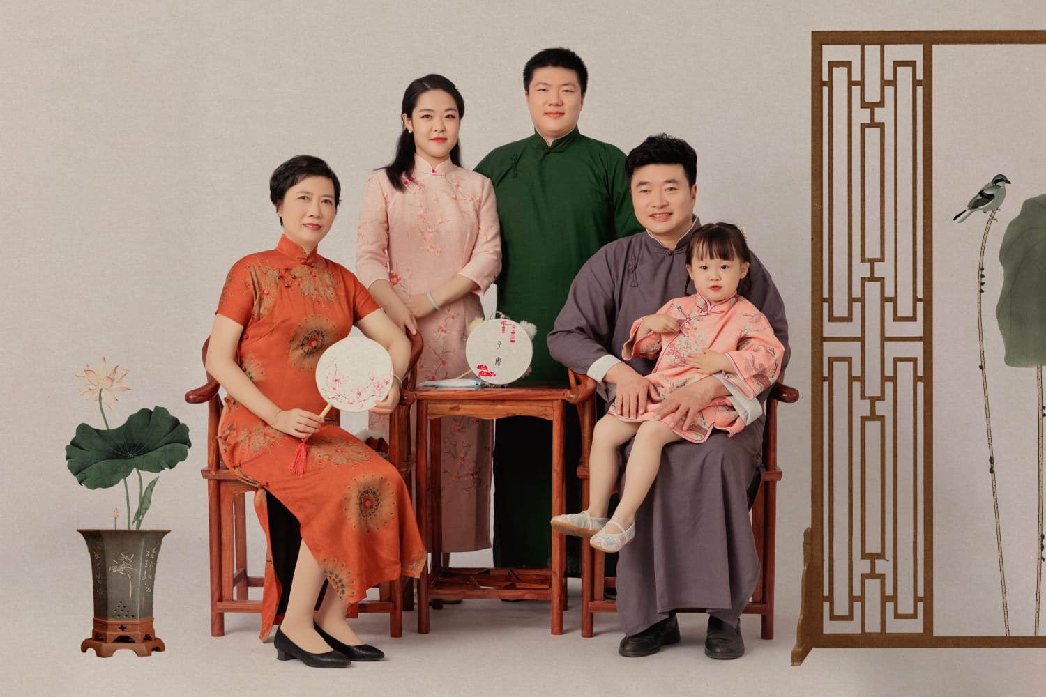苏州NICEKIDS奈时儿童摄影 亲子全家福