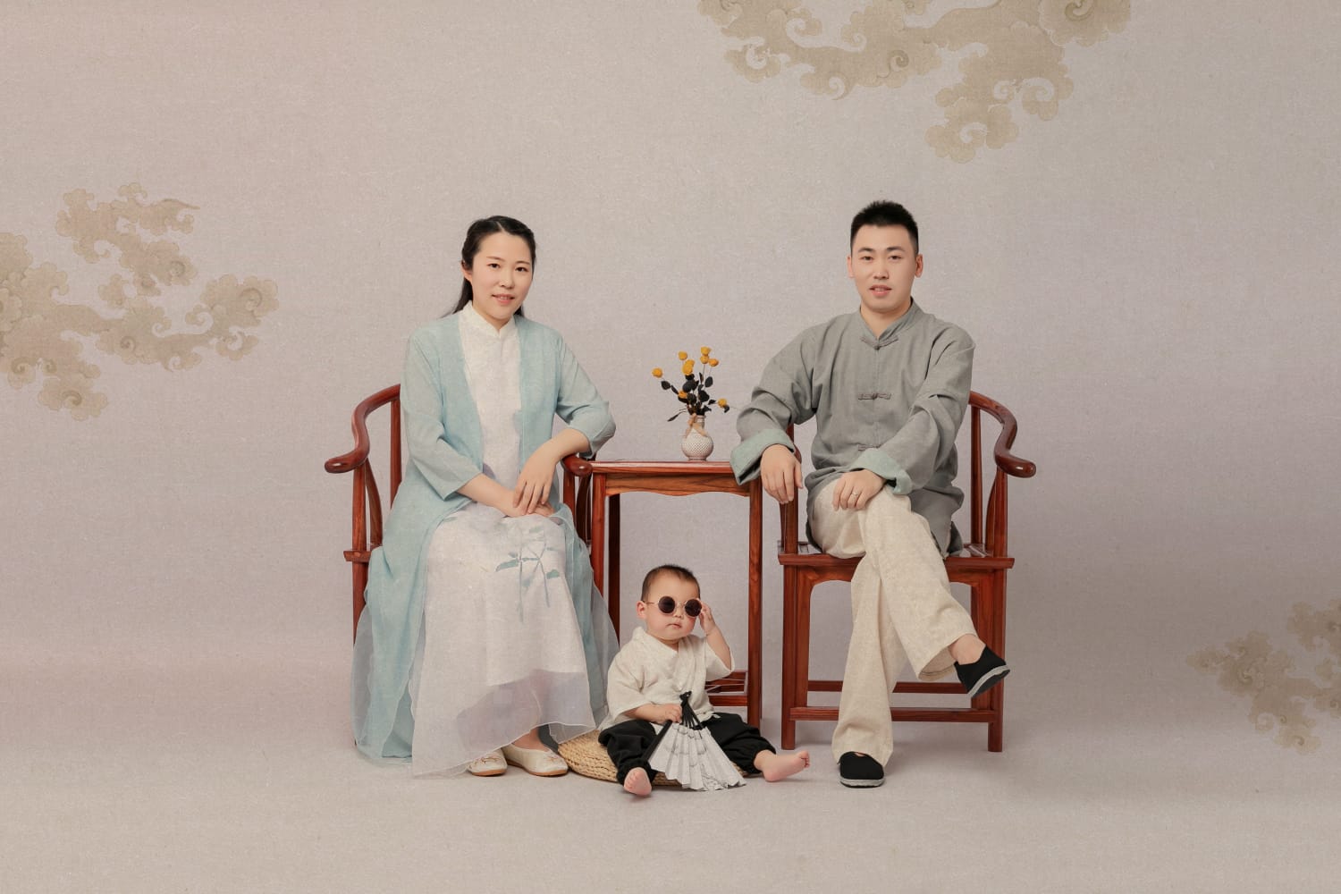 苏州NICEKIDS奈时儿童摄影 亲子全家福
