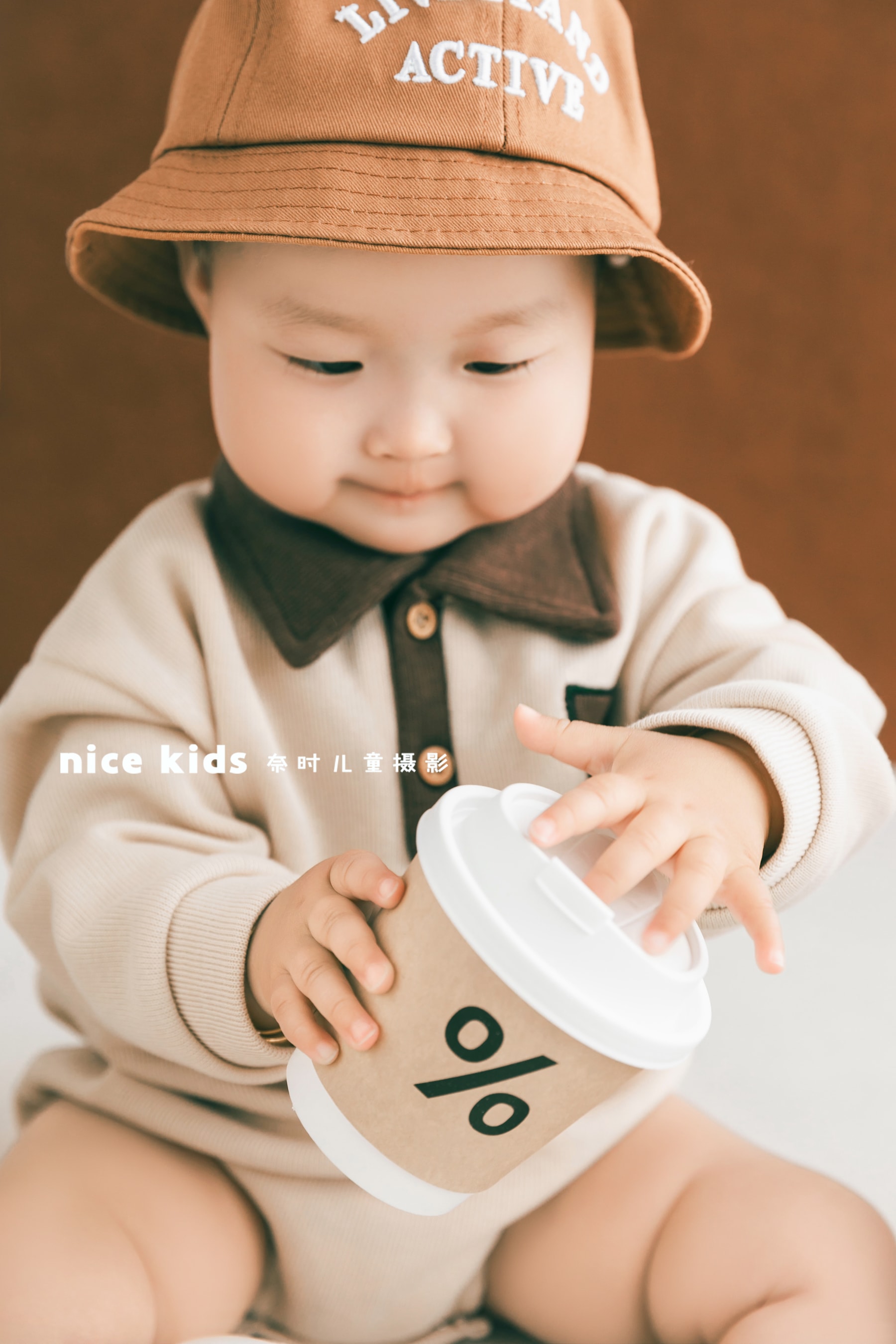 可爱小熊 苏州NICEKIDS奈时儿童摄影周岁照