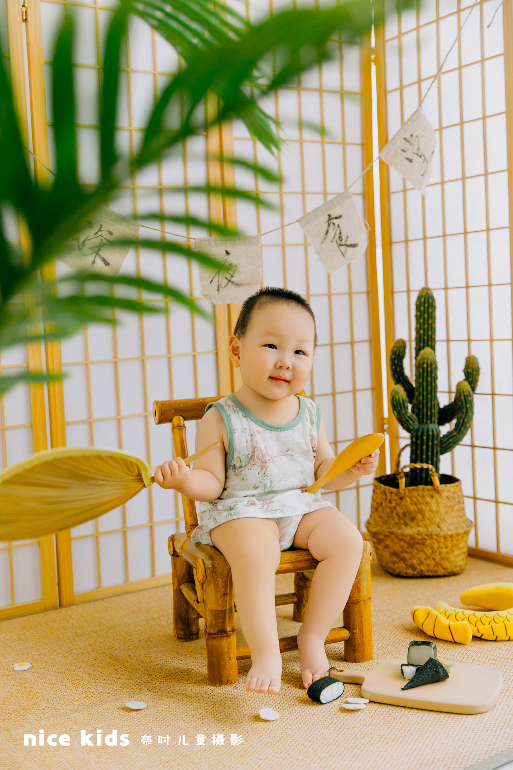 夏日-西瓜 苏州NICEKIDS奈时儿童摄影周岁照