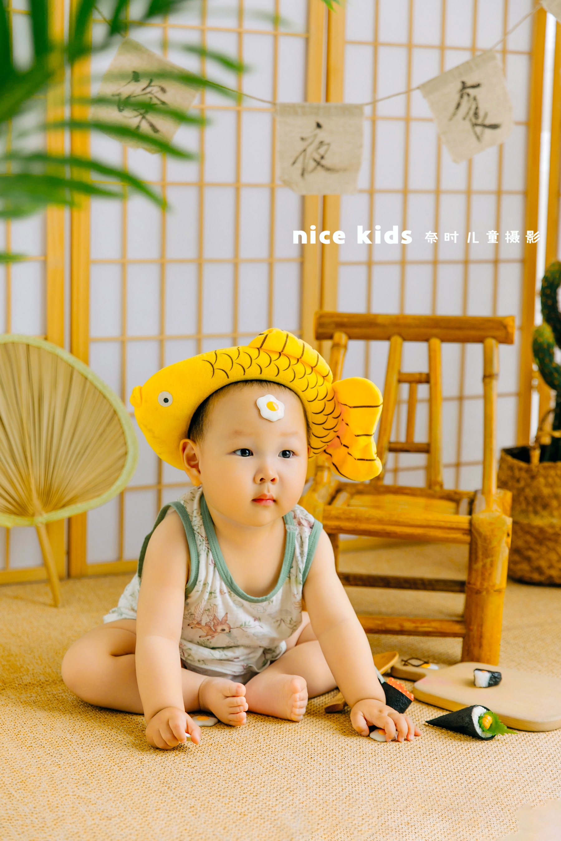夏日-西瓜 苏州NICEKIDS奈时儿童摄影周岁照