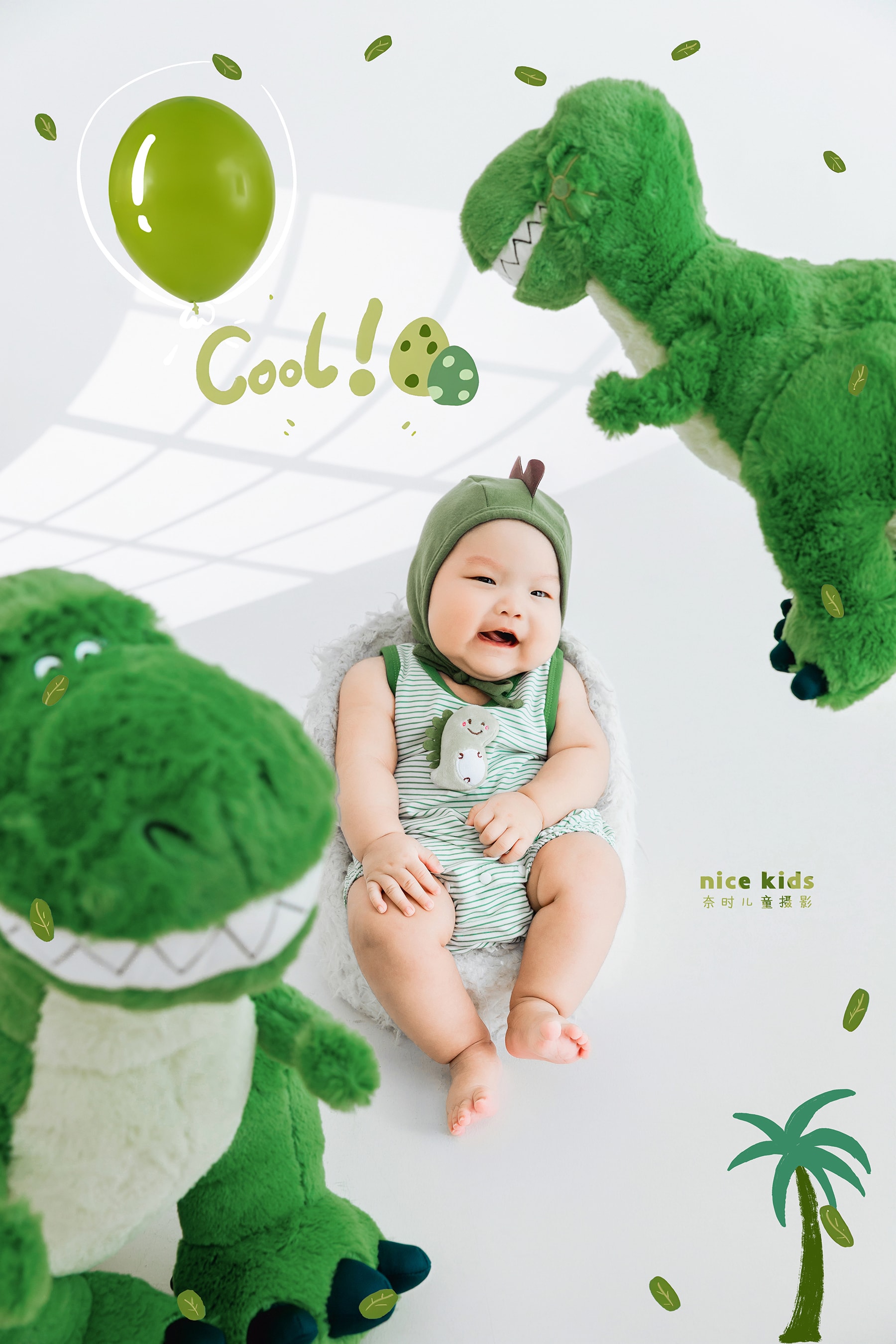 小恐龙 苏州NICEKIDS奈时儿童摄影百天照