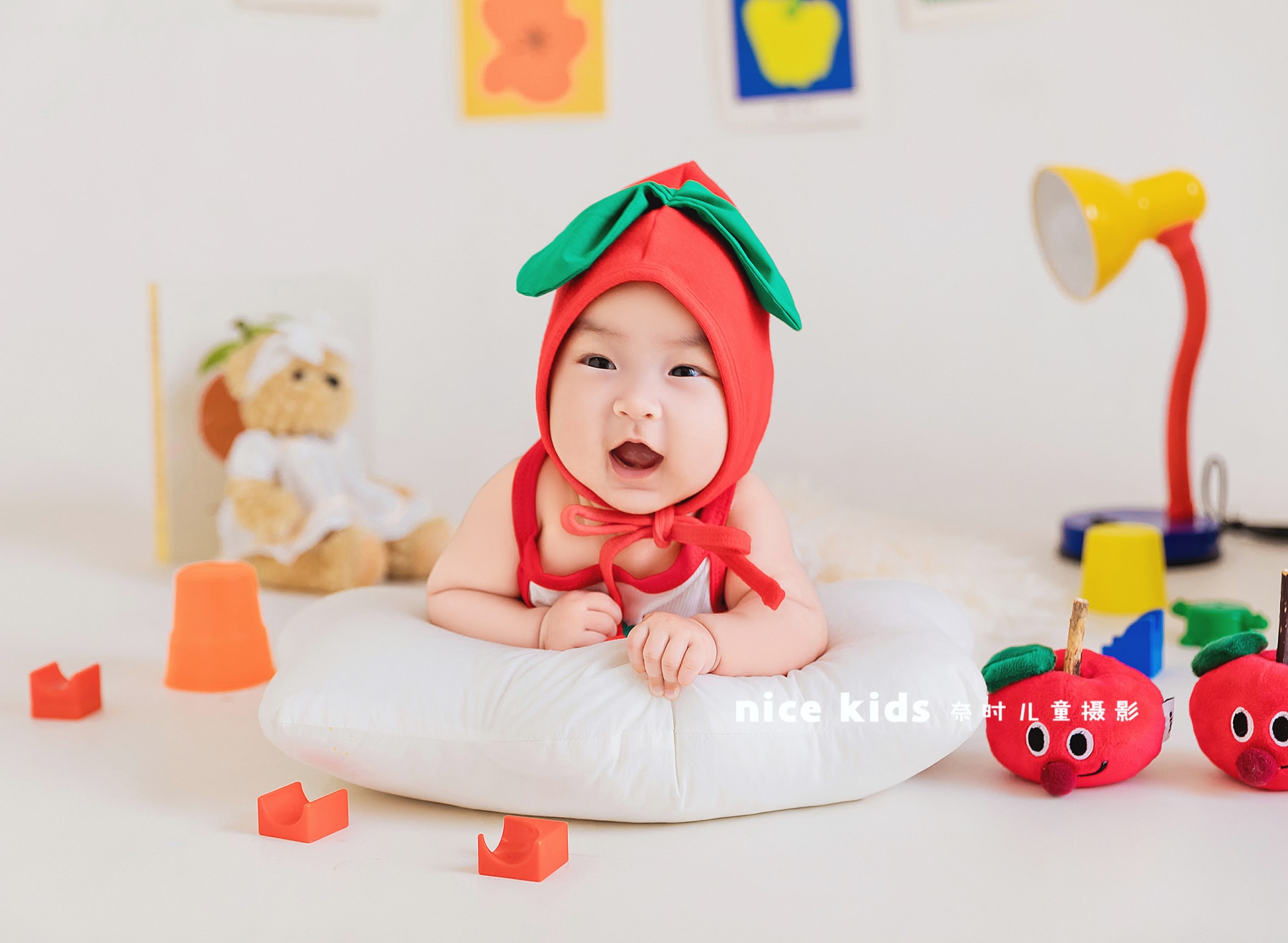 百天照-小苹果主题 苏州NICEKIDS奈时儿童摄影百天照