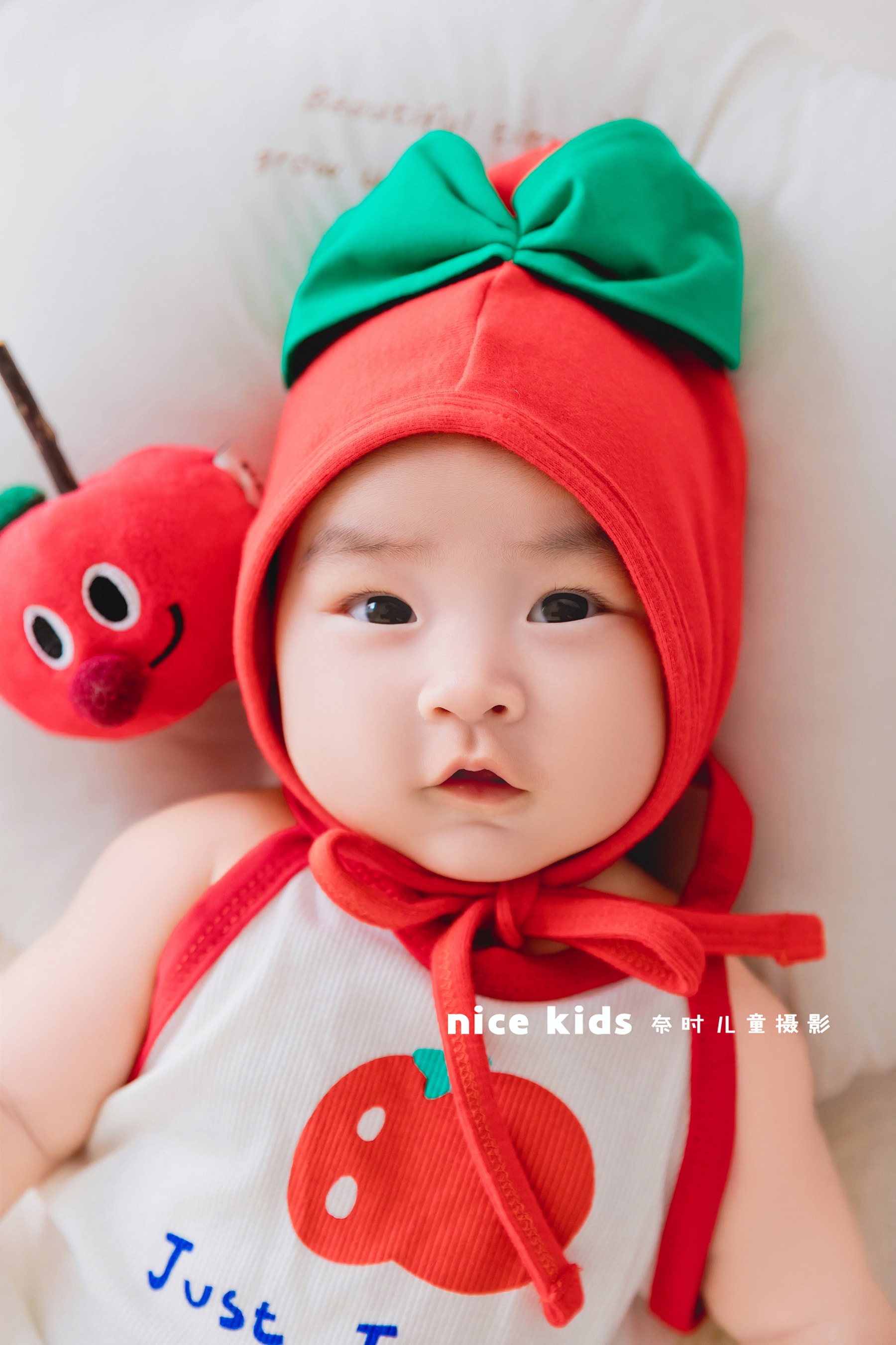 百天照-小苹果主题 苏州NICEKIDS奈时儿童摄影百天照