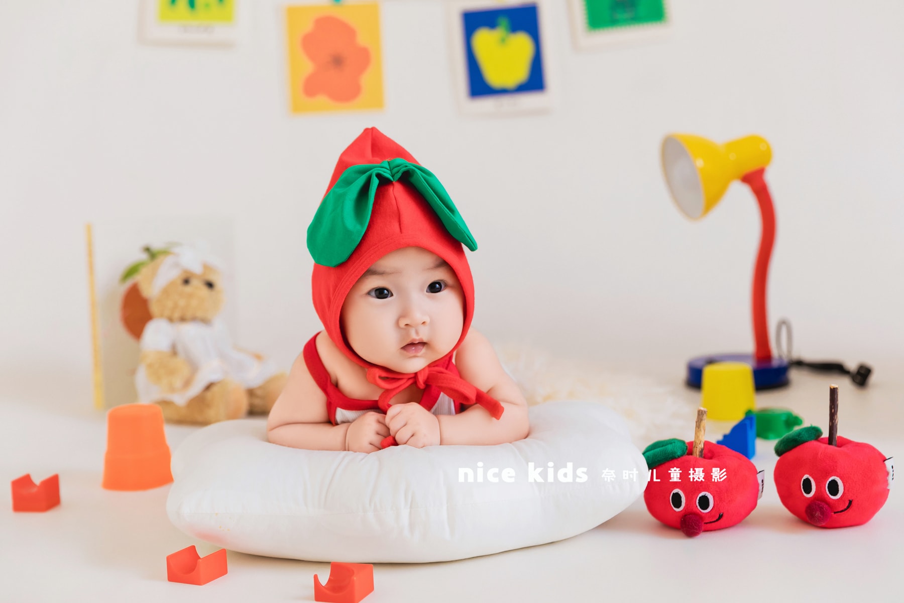 百天照-小苹果主题 苏州NICEKIDS奈时儿童摄影百天照